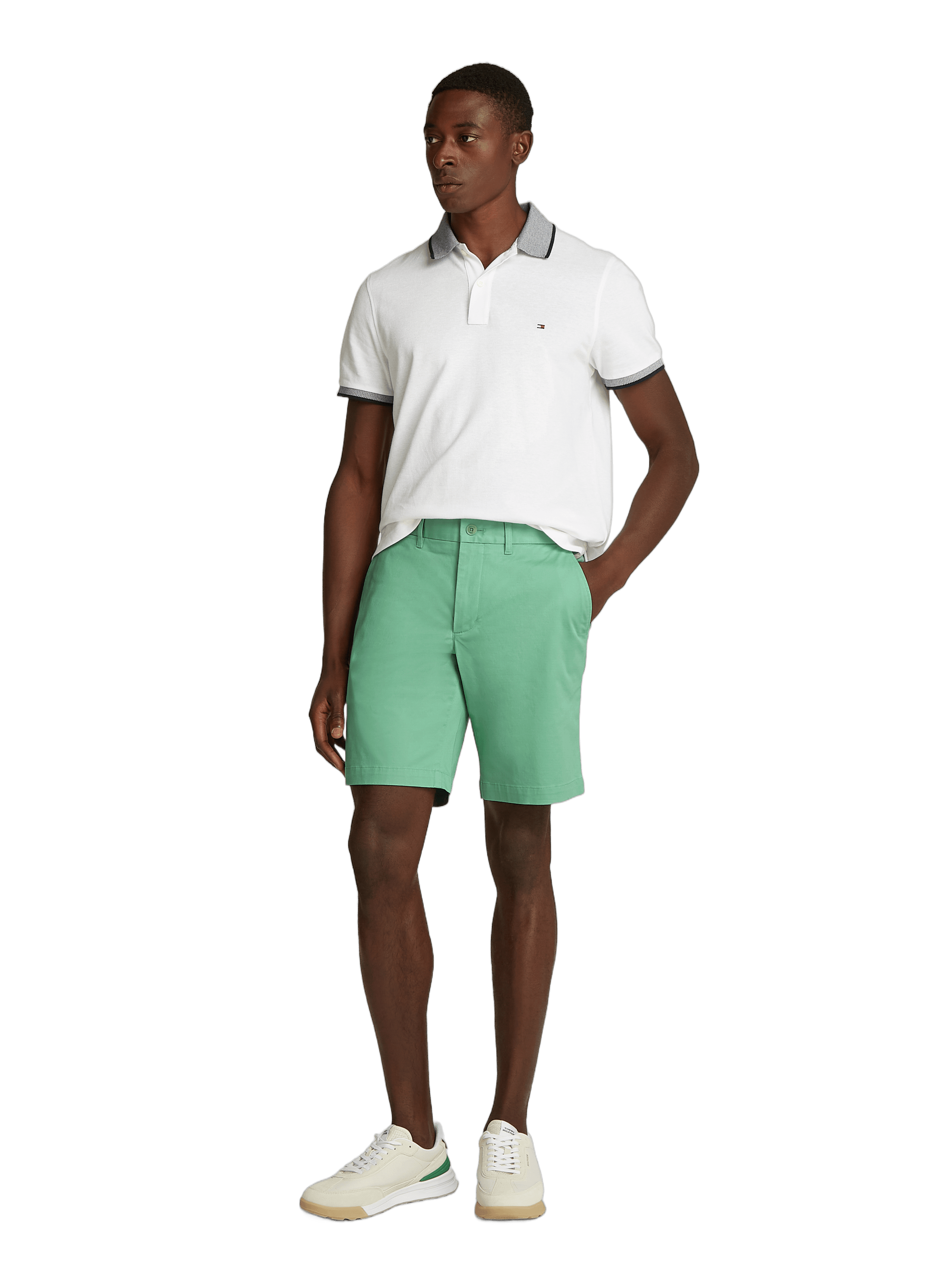 Plain Bermuda shorts TOMMY HILFIGER Green