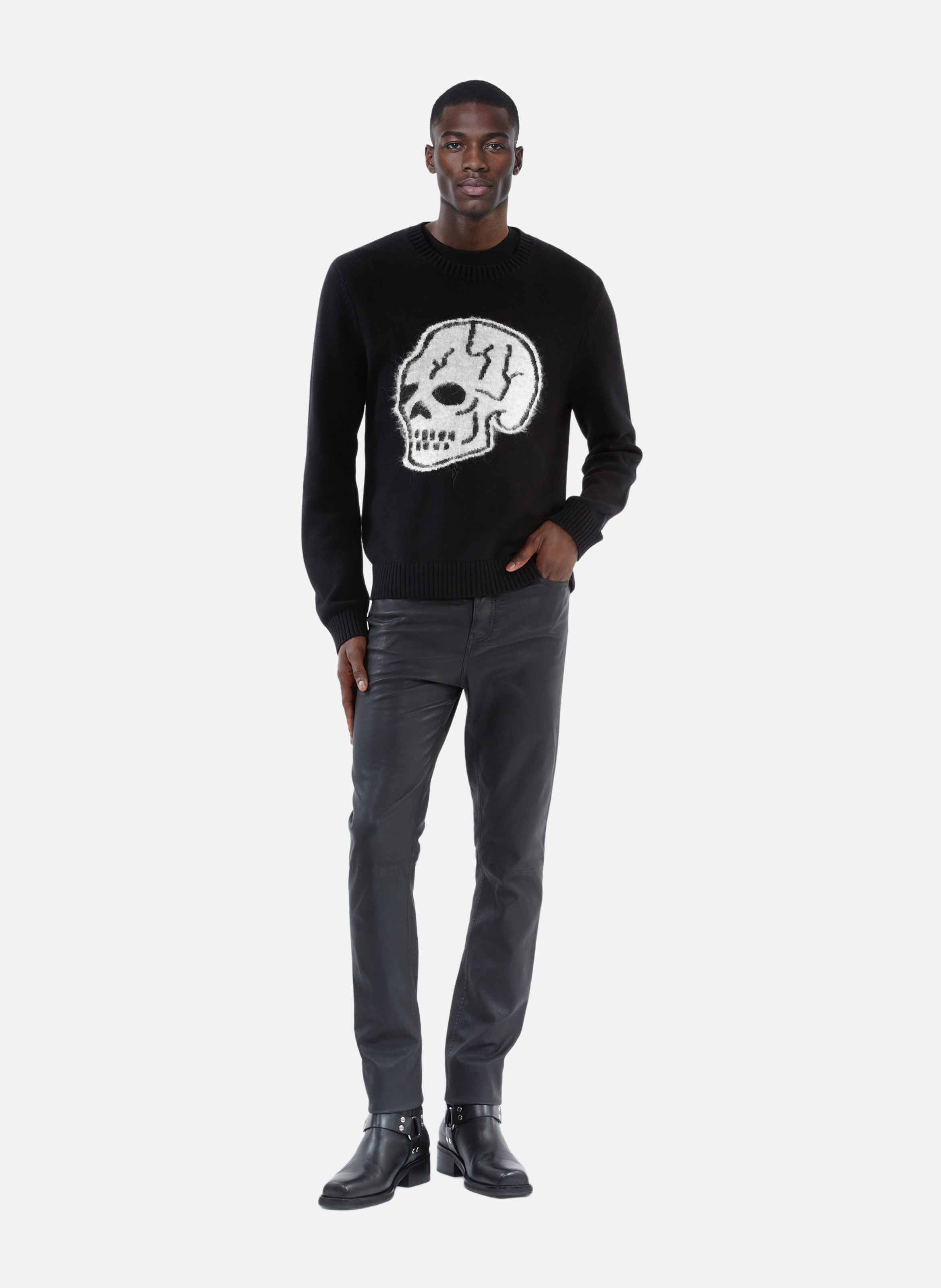 Pull en coton THE KOOPLES Noir