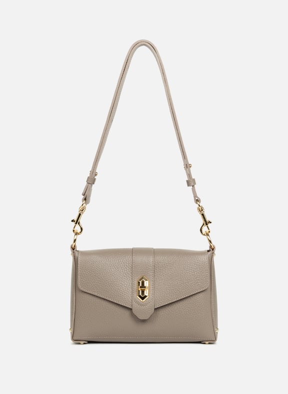 Small crossbody bag - Top Double Grey by LANCASTER LANCASTER Small crossbody bag - Top Double Grey