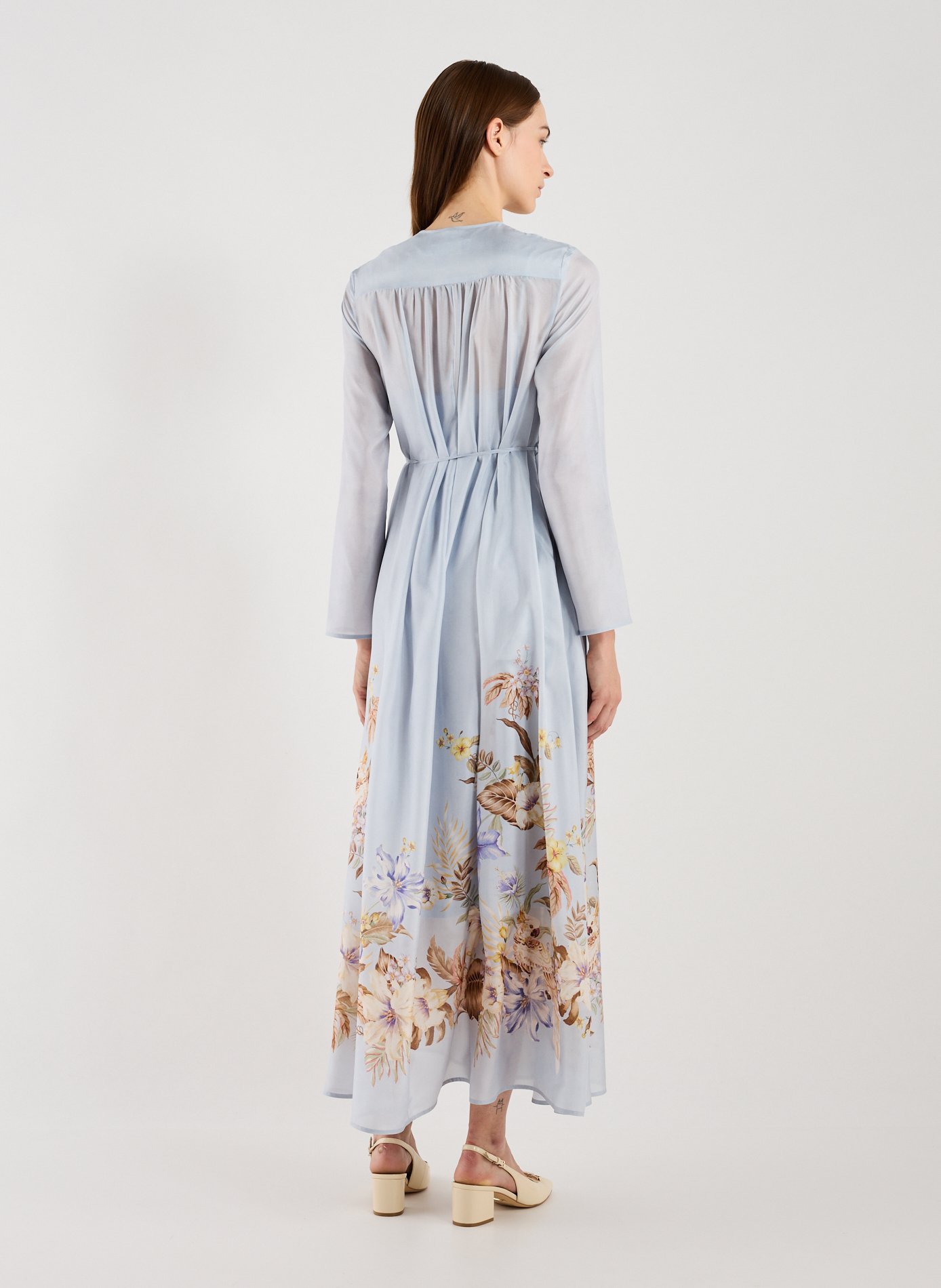 Robe midi Coco Billow Maxi ZIMMERMANN Multicolore