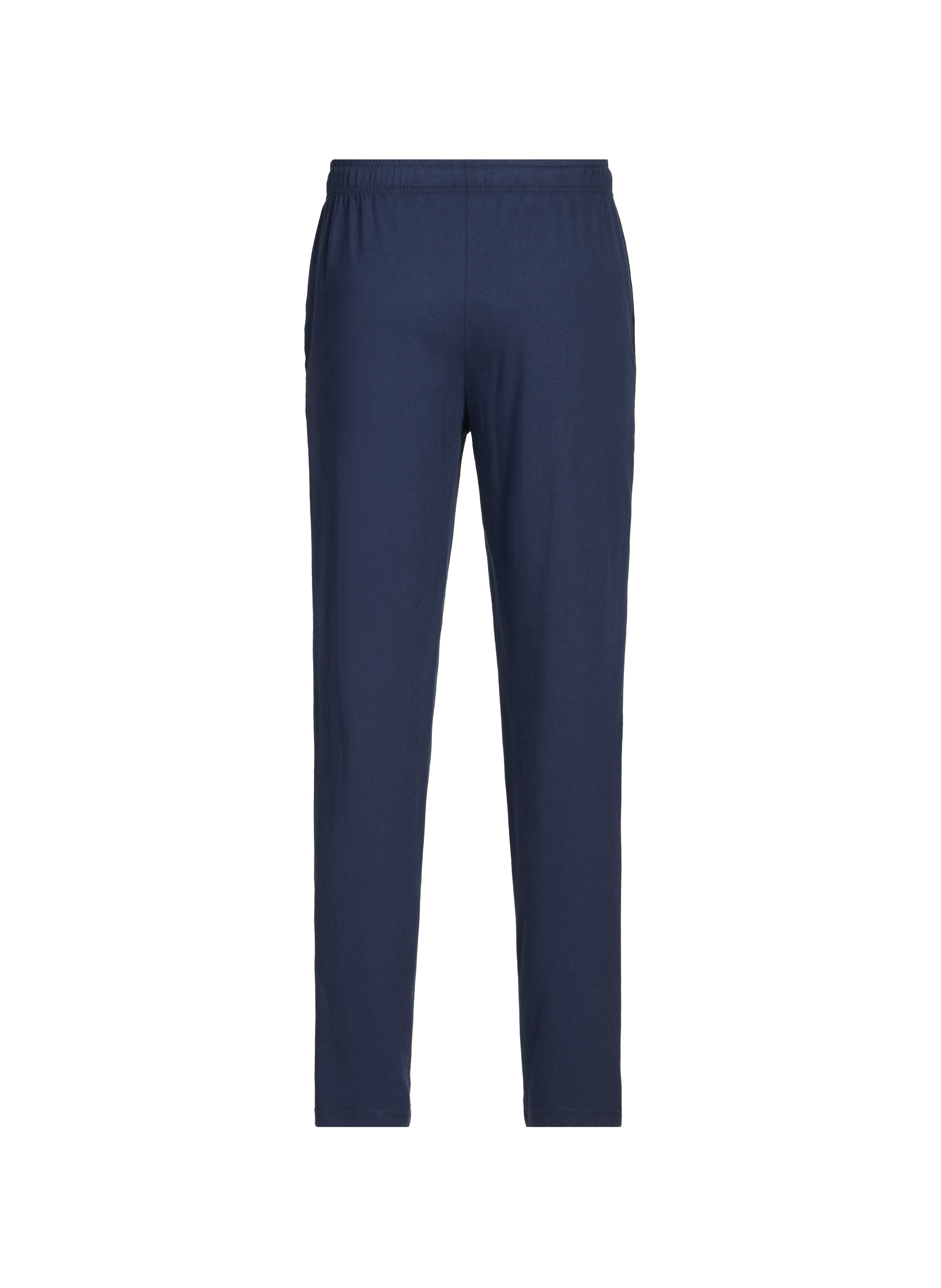 Pyjama long imprimé en coton HOM Bleu