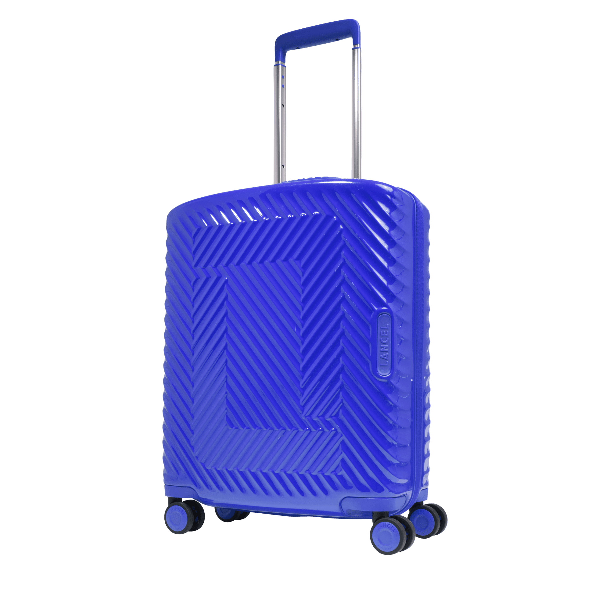 Valise cabine 4 roues atlas de lancel en polycarbonate LANCEL Bleu