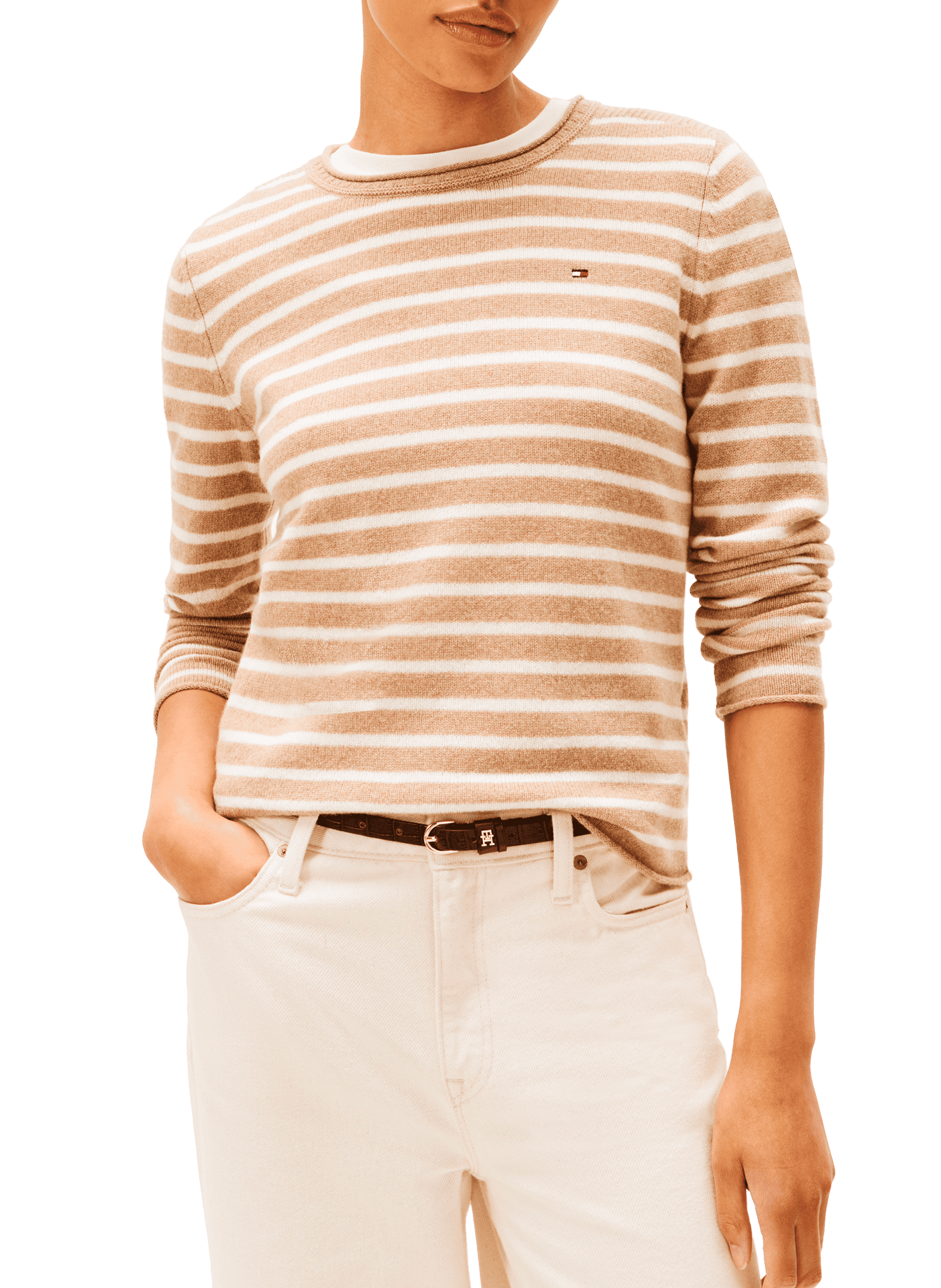 TOMMY HILFIGER Crew-neck jumper Multicolour