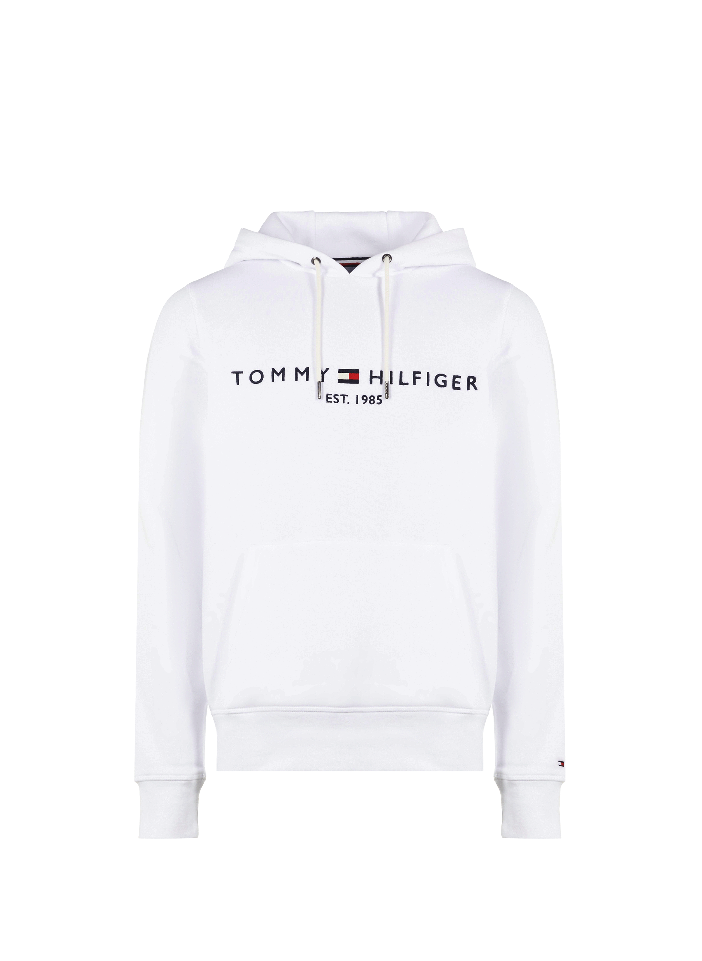 TOMMY HILFIGER Cotton hoodie White