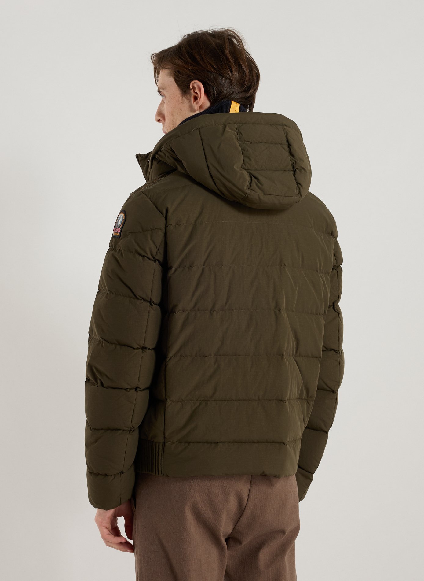 Doudoune matelassée à capuche PARAJUMPERS Kaki