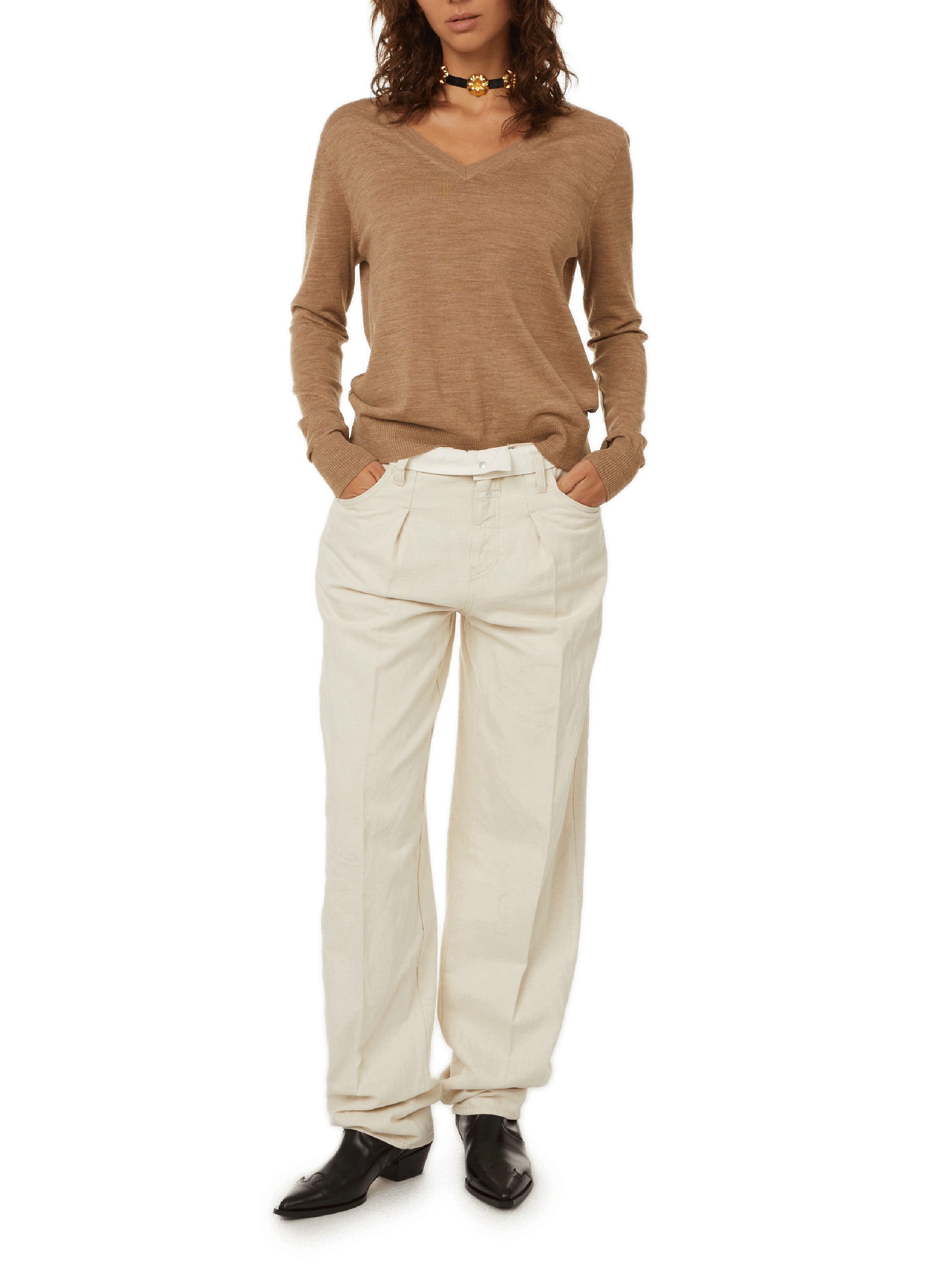 Necklace Elisabeth Choker Daisy DESTREE Black