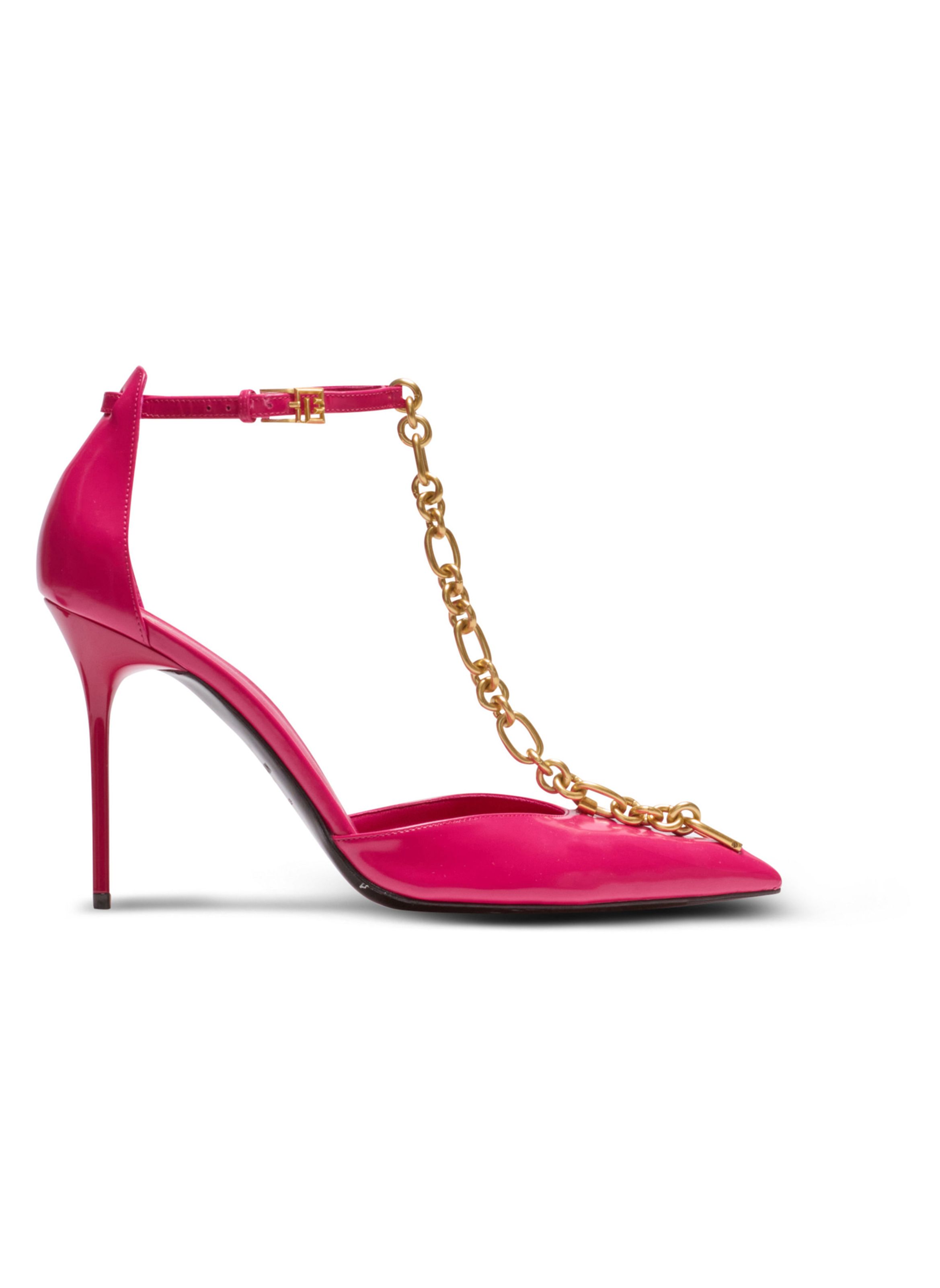 Escarpins sync en cuir verni  Rose