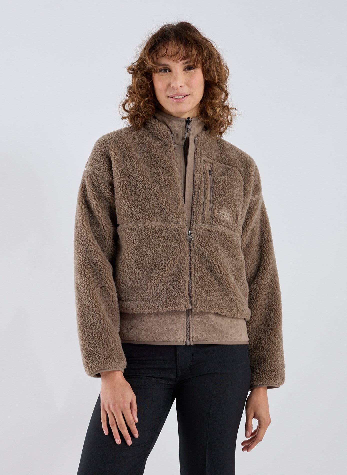 THE NORTH FACE Veste ample courte Beige