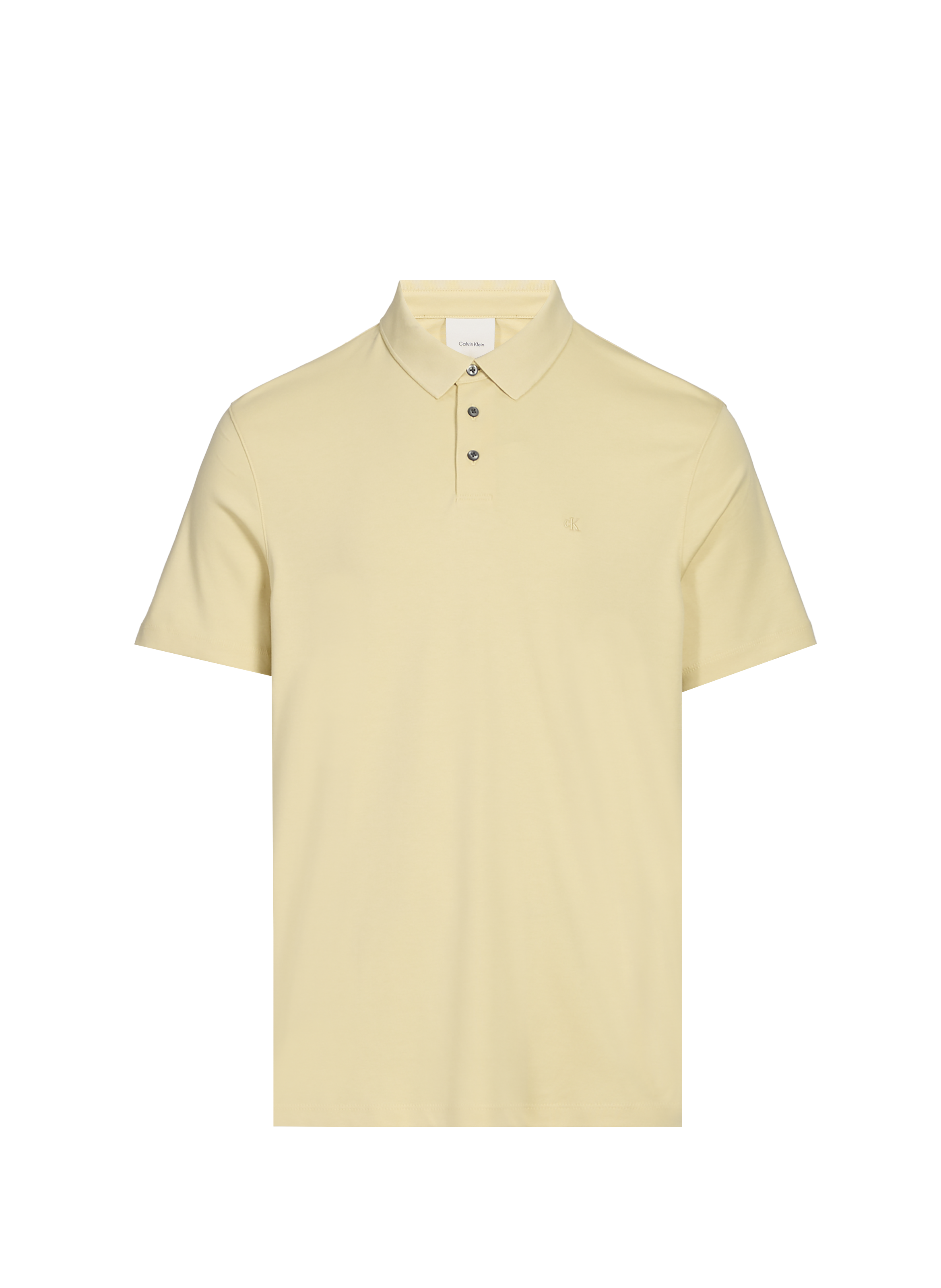 Polo en coton CALVIN KLEIN Blanc