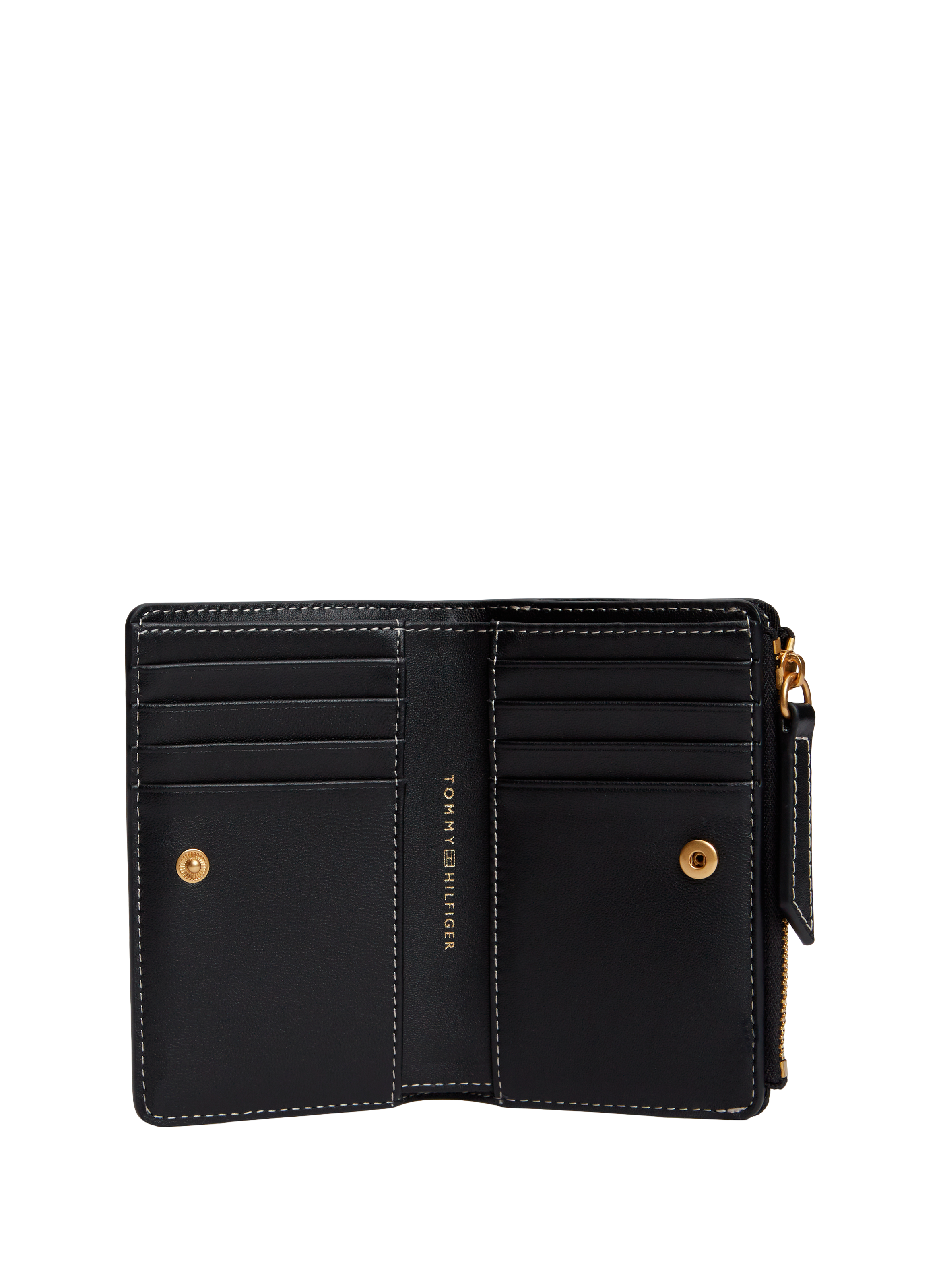  Leather wallet TOMMY HILFIGER Black