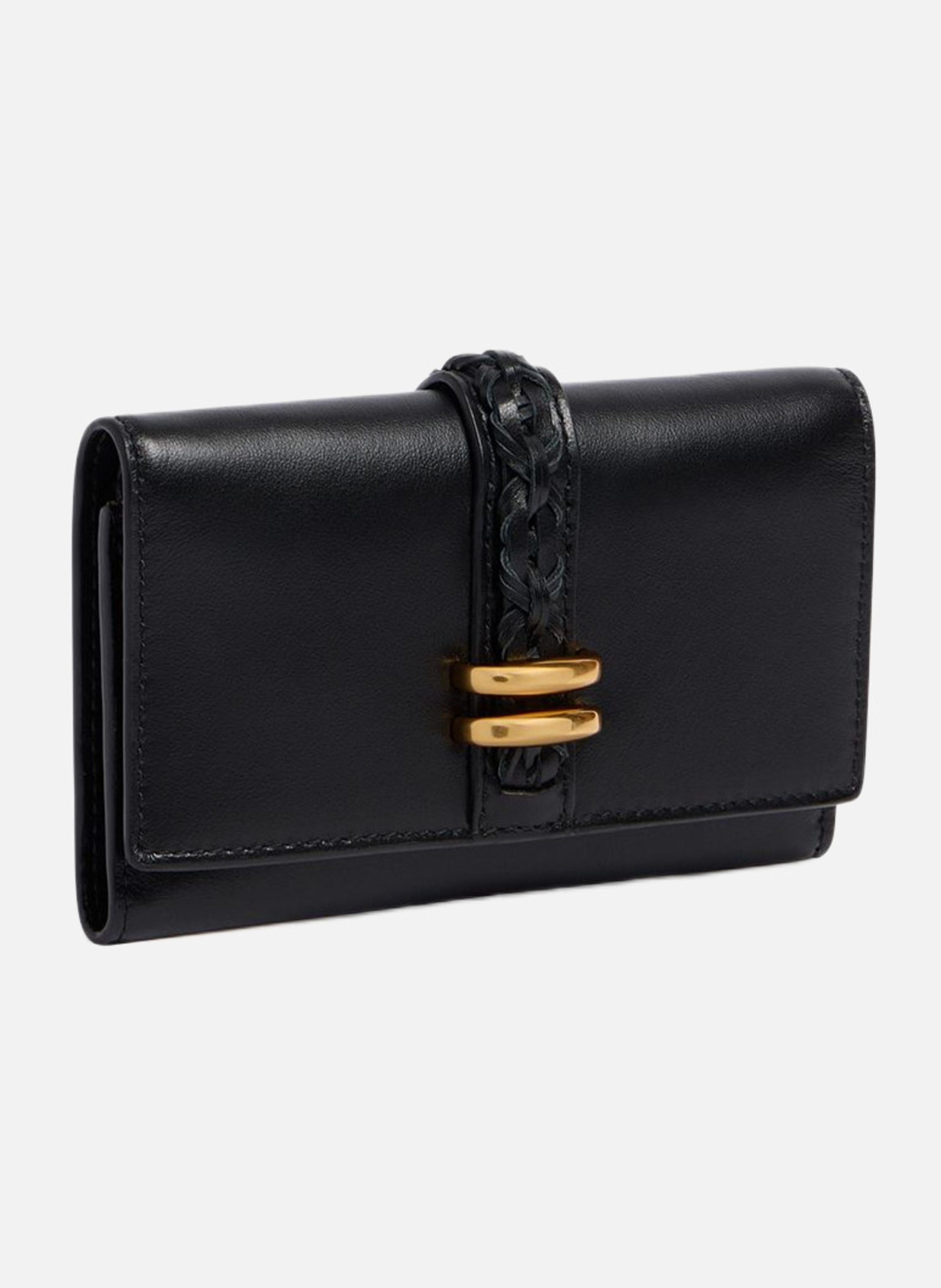 Portefeuille en cuir VANESSA BRUNO Noir