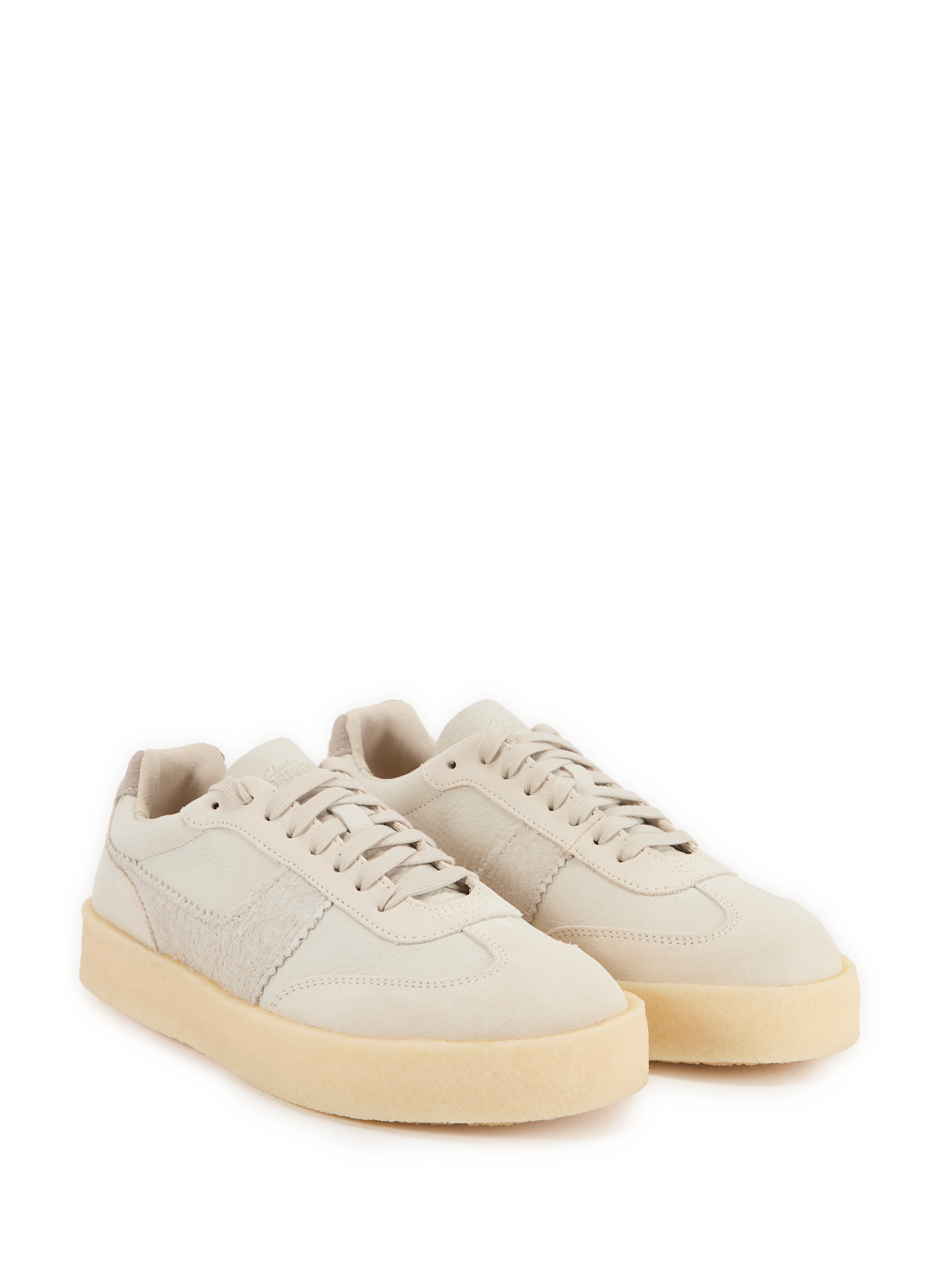 Baskets Tor 80 en cuir CLARKS Beige