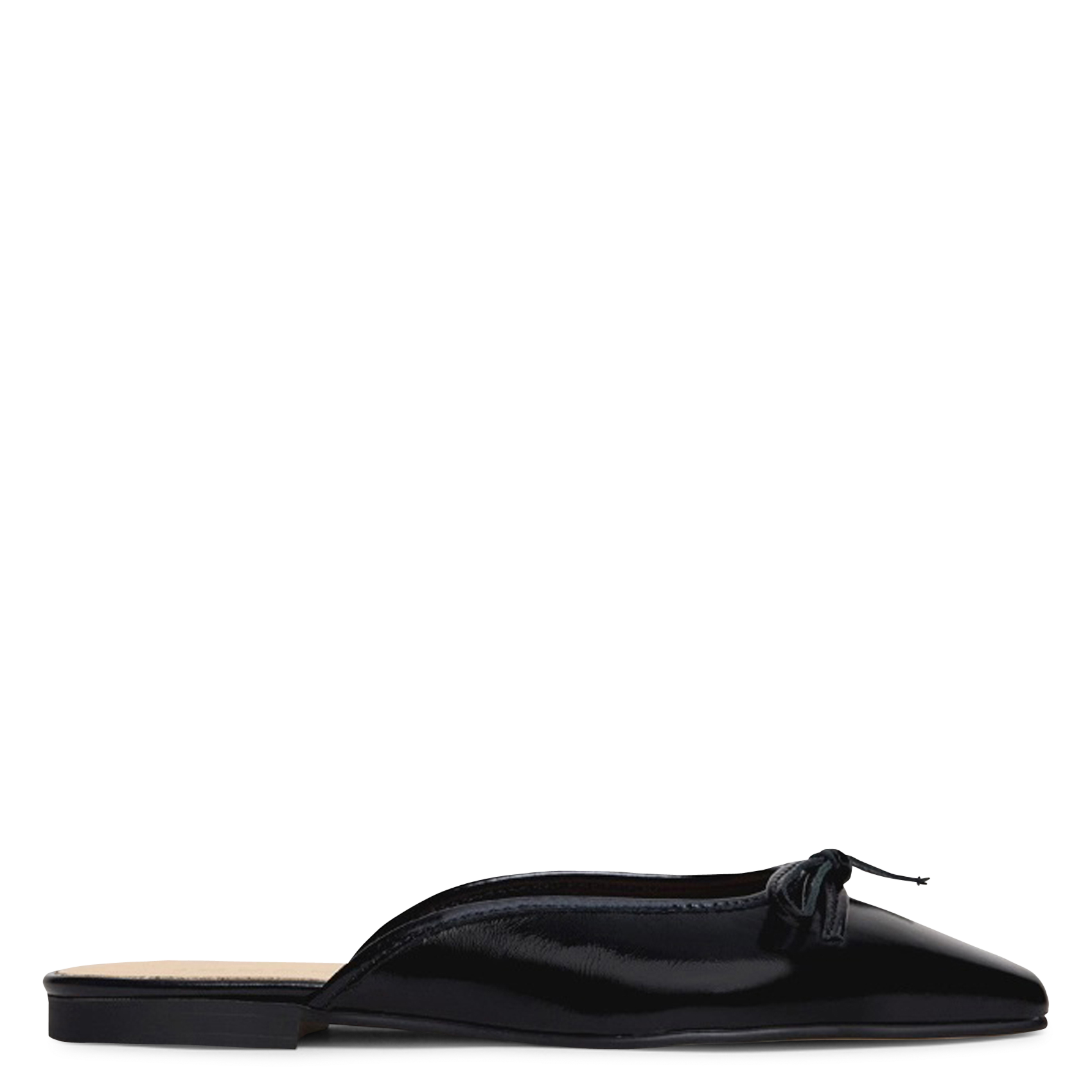 Mules en cuir vernis niccolo JONAK Noir
