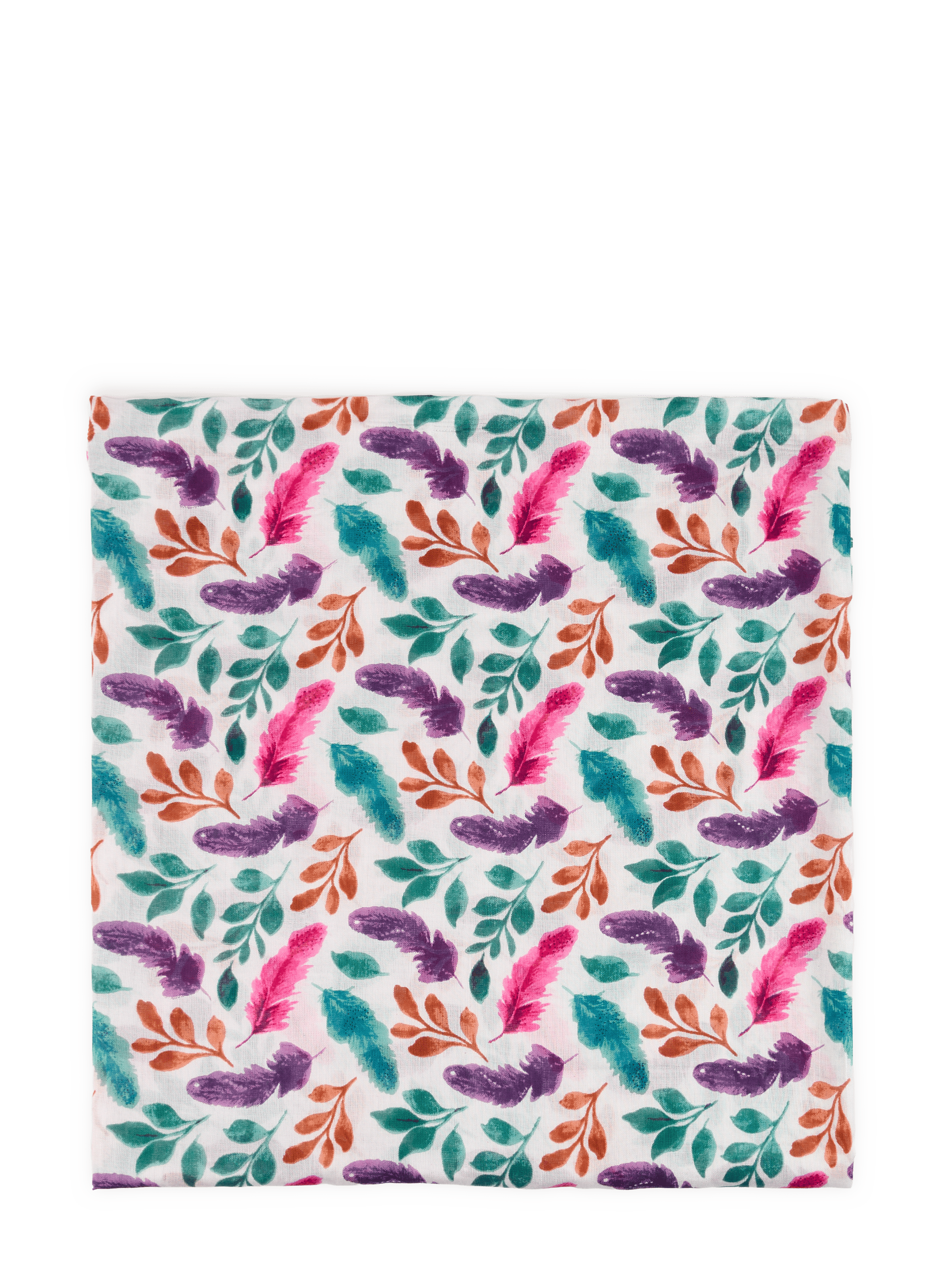 Etole à motifs plumes AU PRINTEMPS PARIS Multicolore