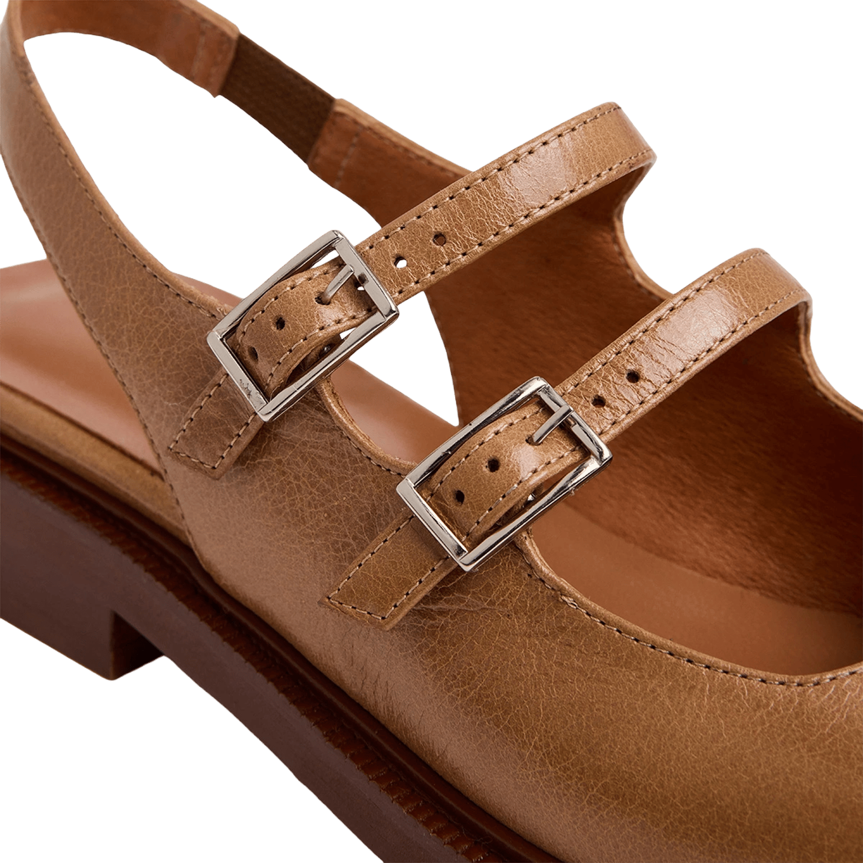 Sandales en cuir vernis dreamer JONAK Beige