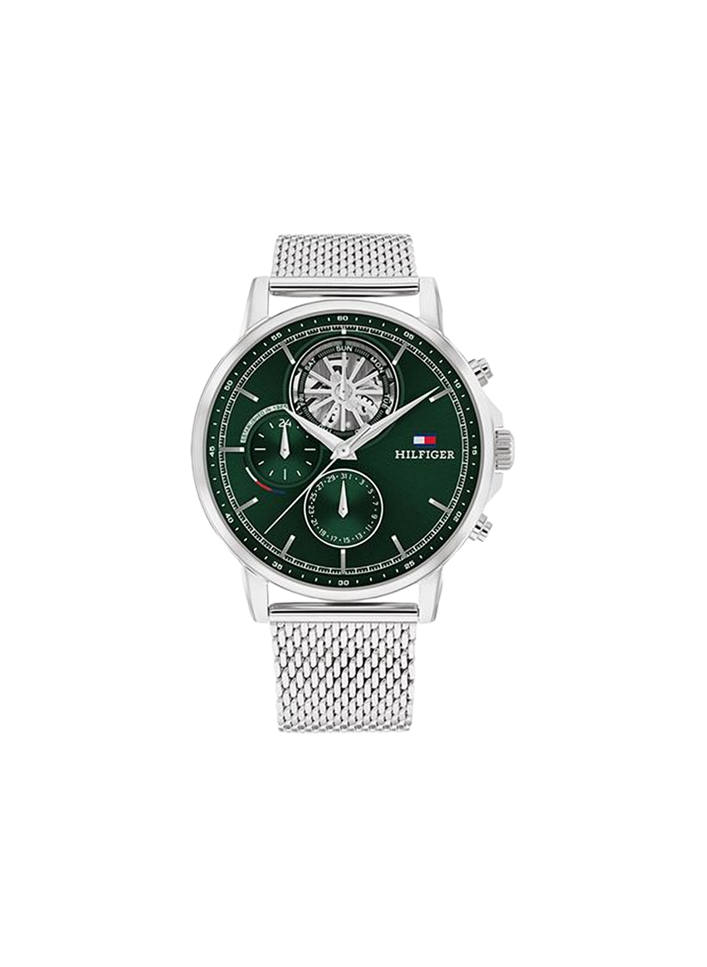Montre quartz Stewart en acier inoxydable TOMMY HILFIGER MONTRES Argent