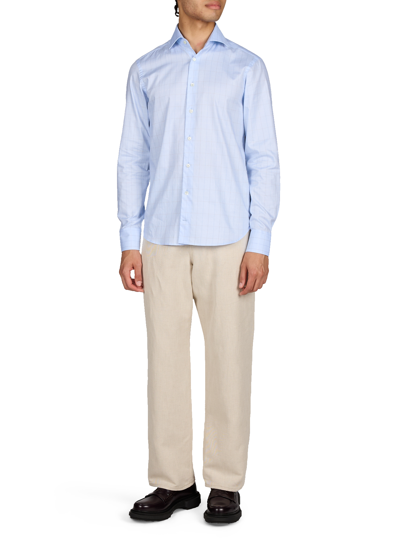 Cotton shirt VAN LAACK Blue