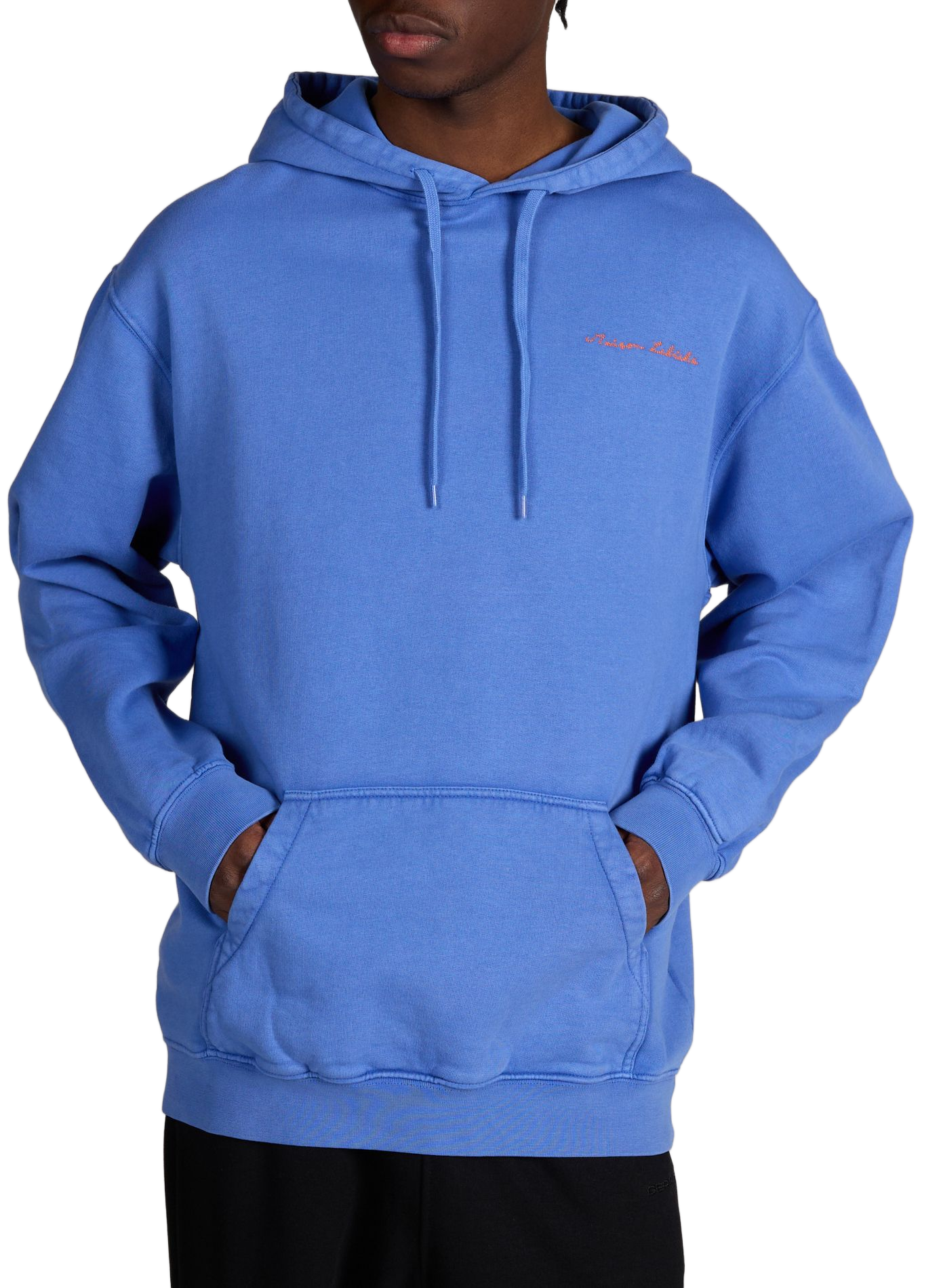 Sweat Reaumur Lobster à capuche en coton MAISON LABICHE Bleu