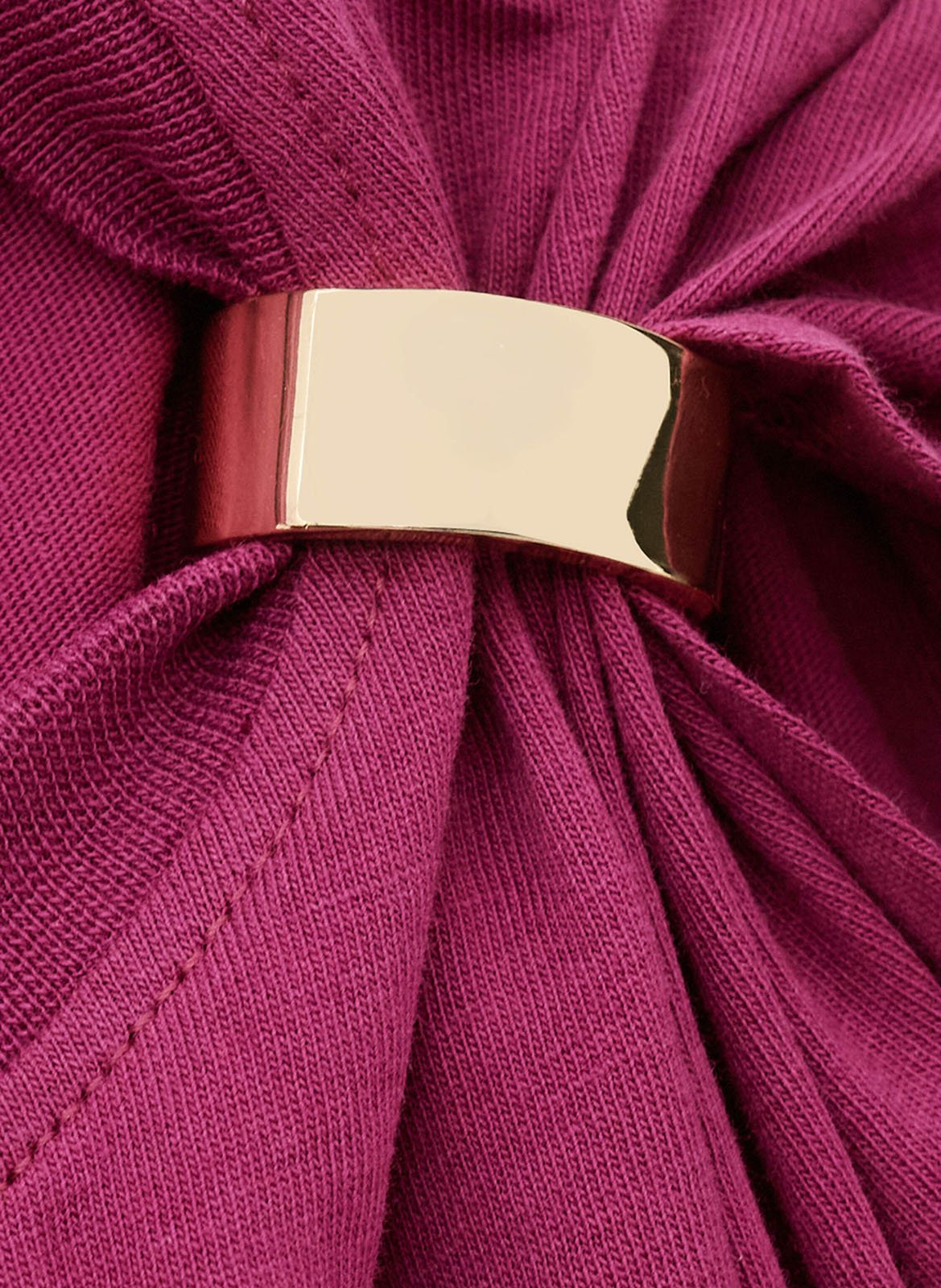 Tee-shirt col rond allia Violet