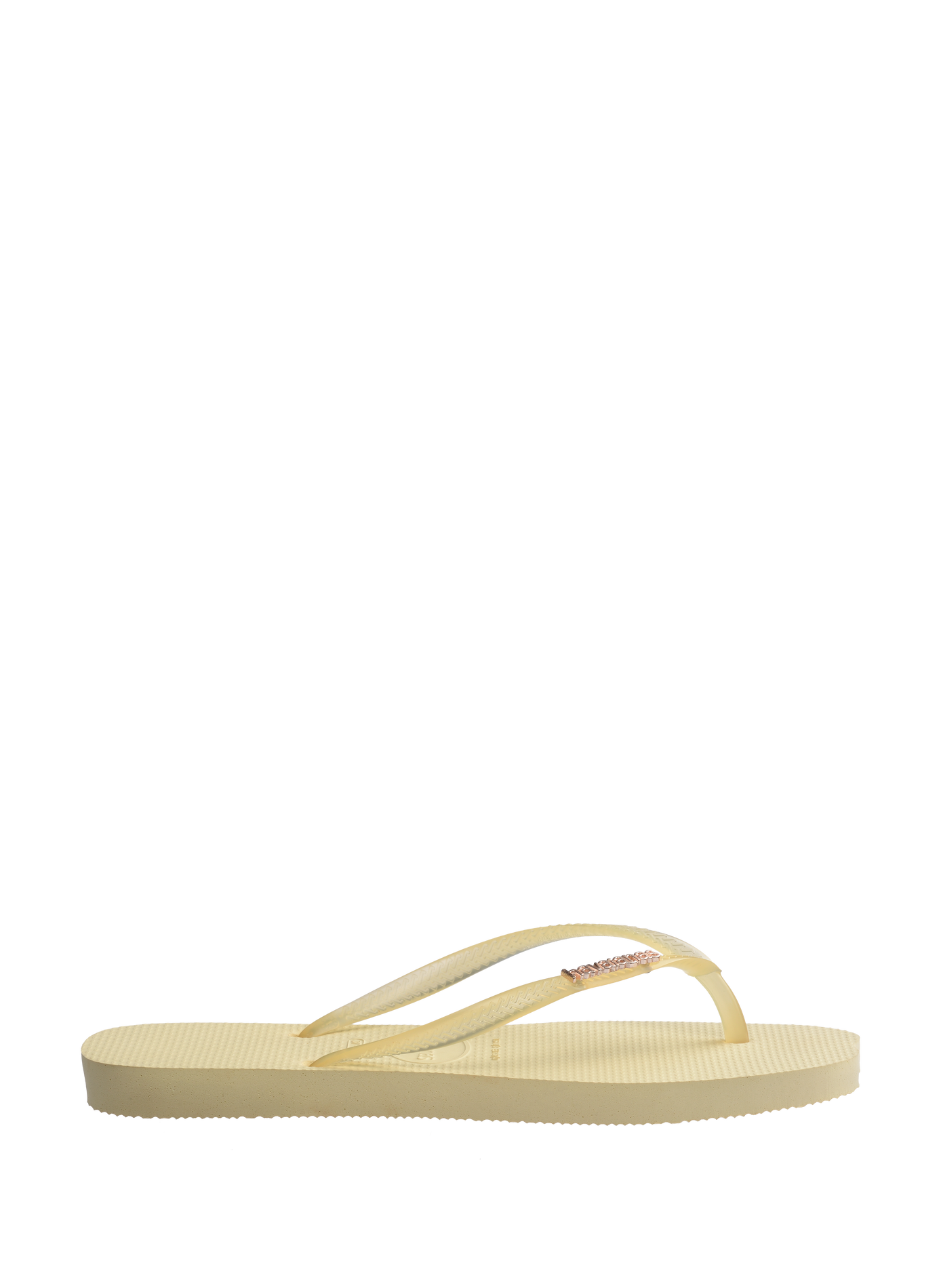 Tongs Slim Split HAVAIANAS Beige
