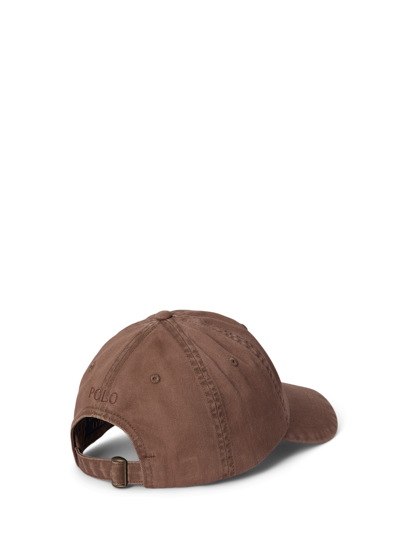 Casquette brodée en coton POLO RALPH LAUREN Beige
