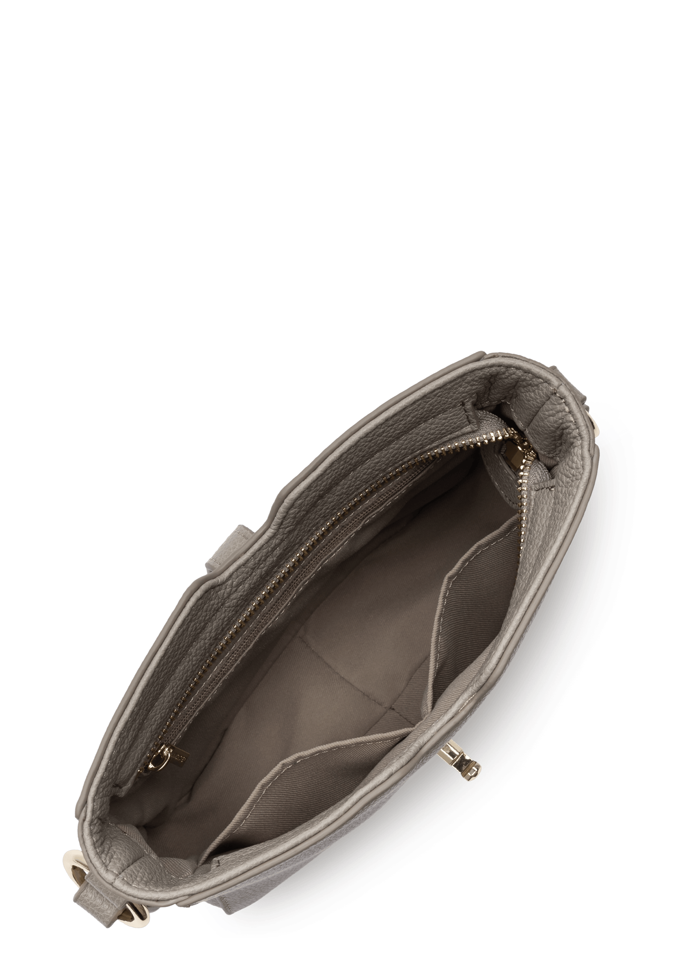 Crossbody bag - milano horizon LANCASTER Grey