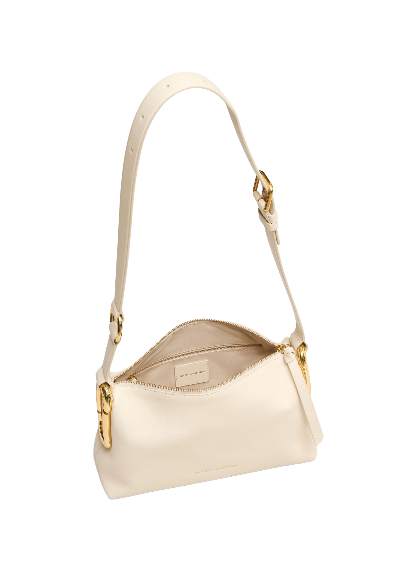 Bolso de hombro The Scene Medium de cuero MARC JACOBS Gris