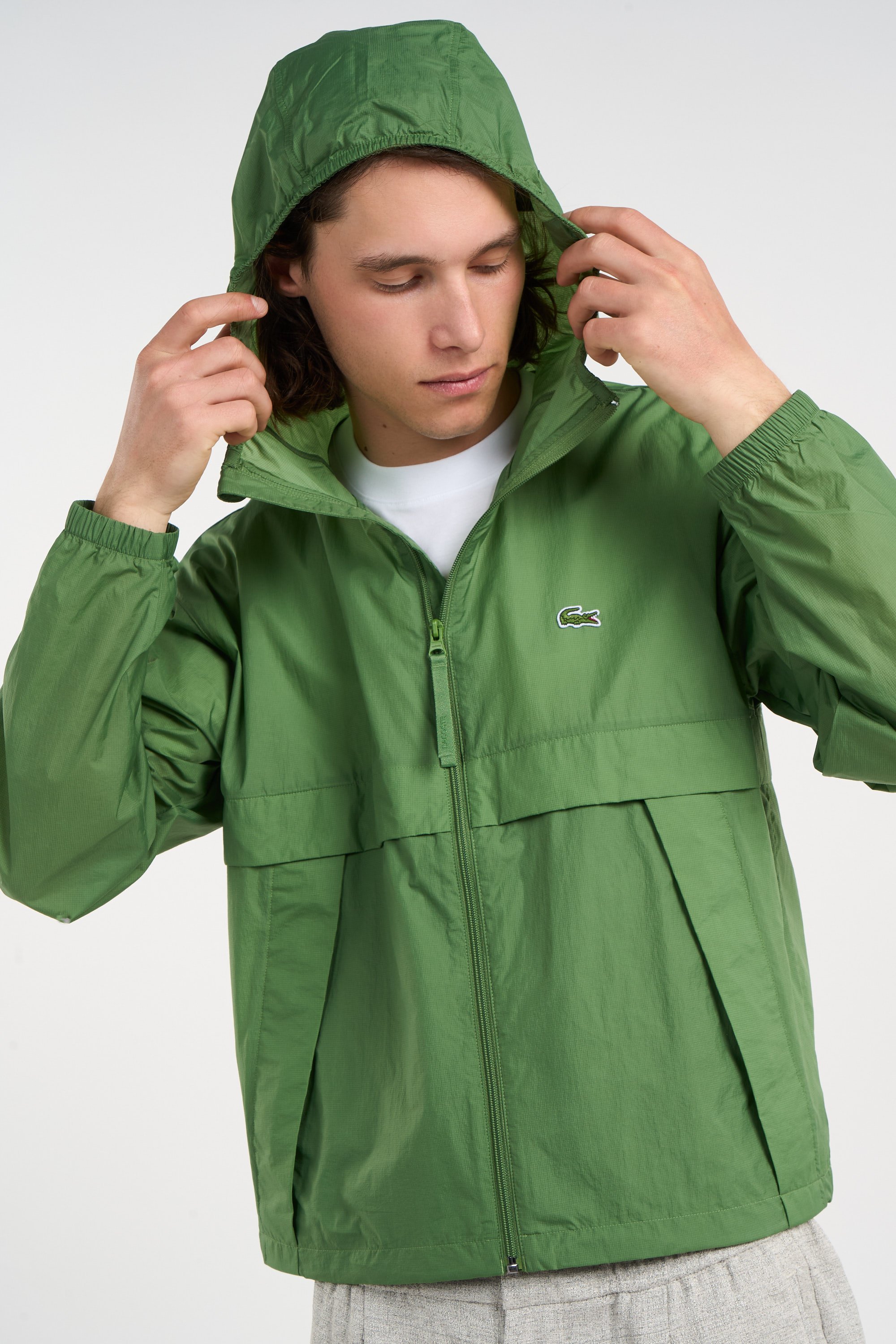 Veste de survêtement blouson LACOSTE Vert