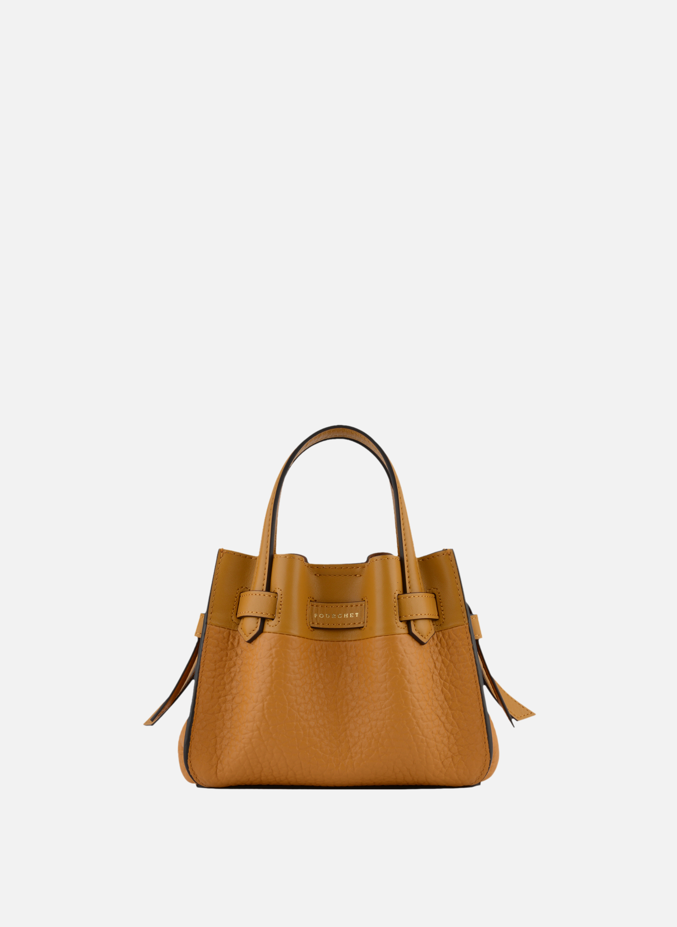 Blossom | sac à main nano en cuir de vachette  Safran