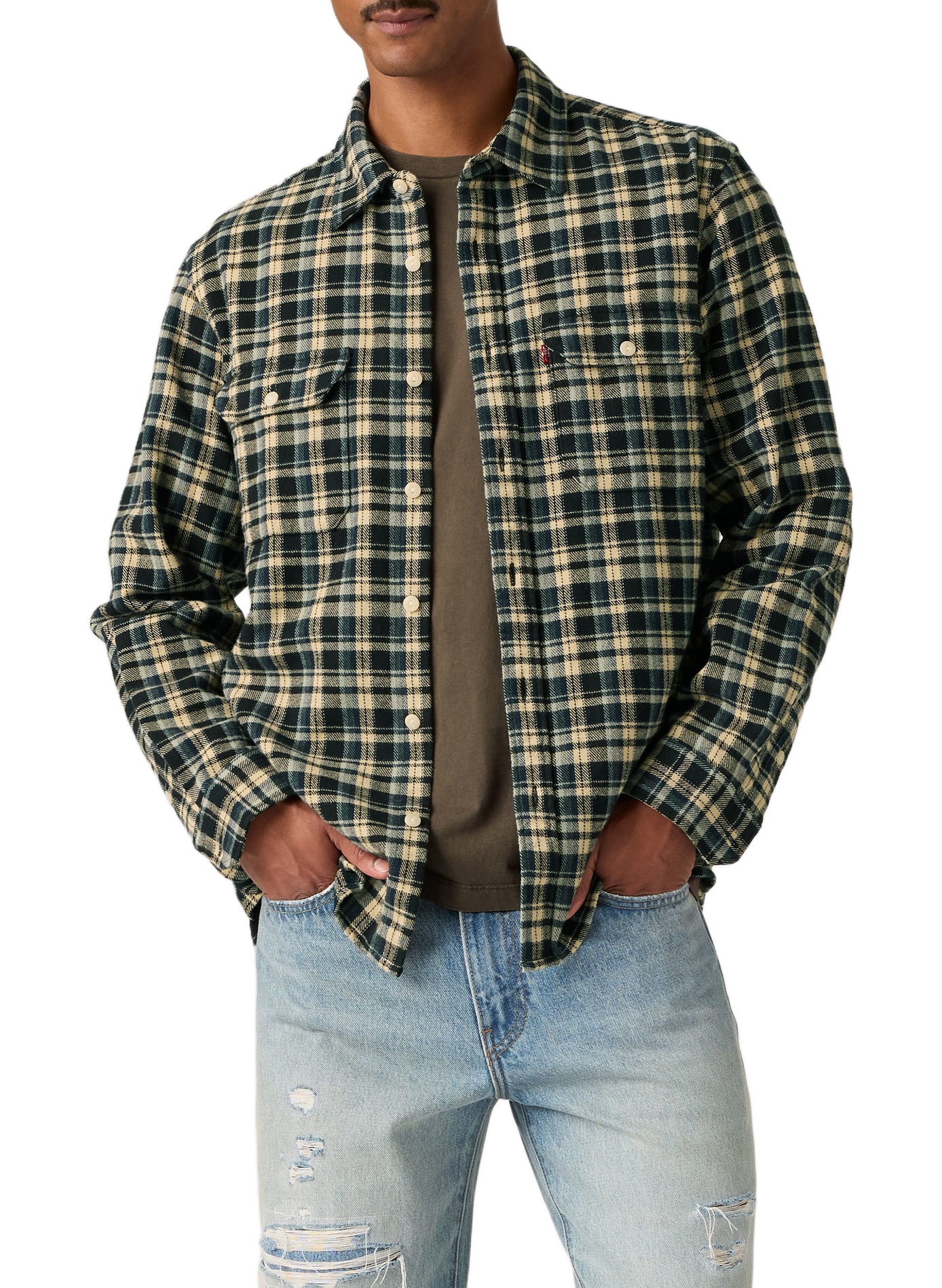 Chemise boutonnée LEVI'S Noir