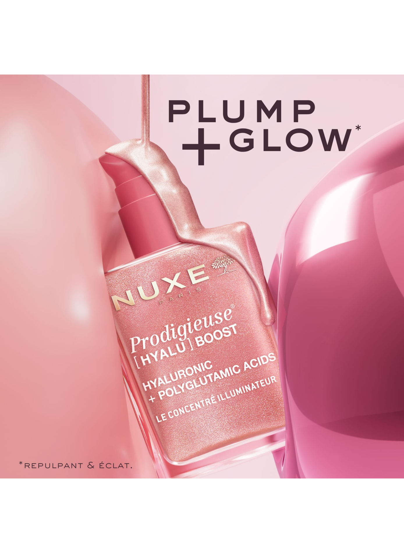 Prodigieuse® [HYALU] Boost Christmas Gift Set The Glow Beauty Routine NUXE No color