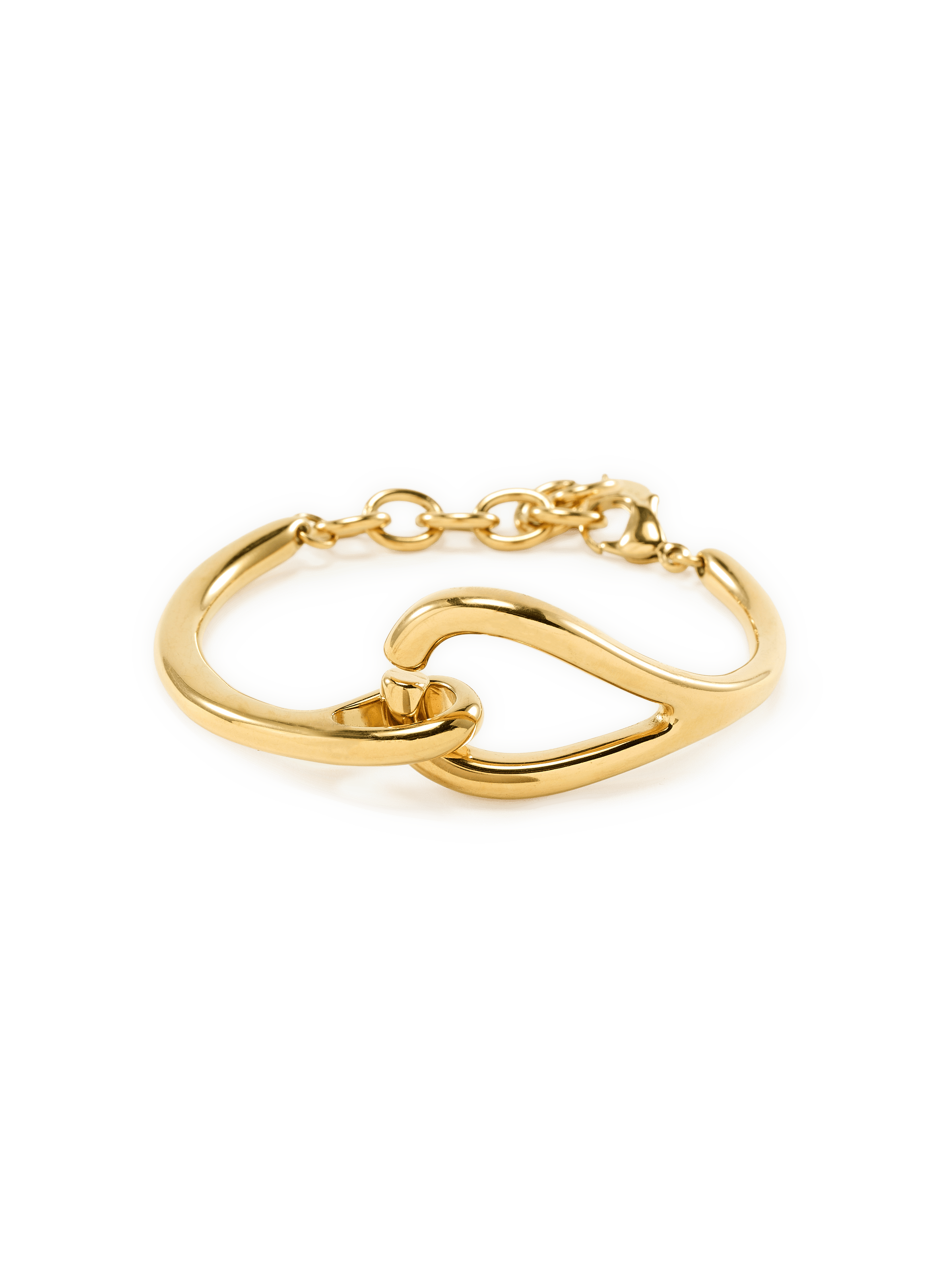 Verschlungenes Armband AU PRINTEMPS PARIS Golden