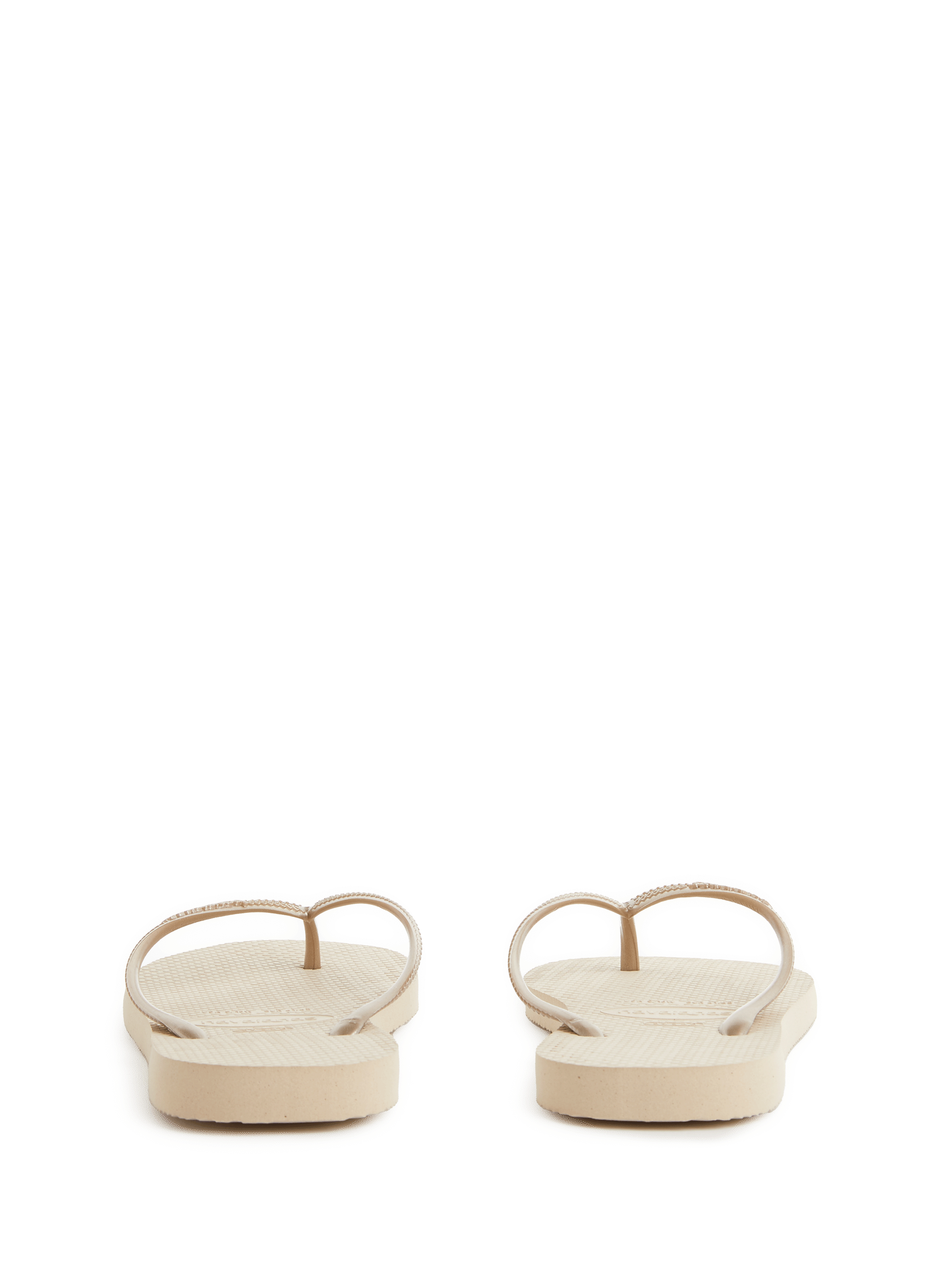 Slim flip flops HAVAIANAS Beige