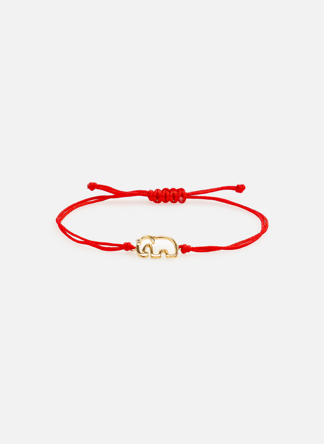Gold elephant bracelet YVONNE LÉON