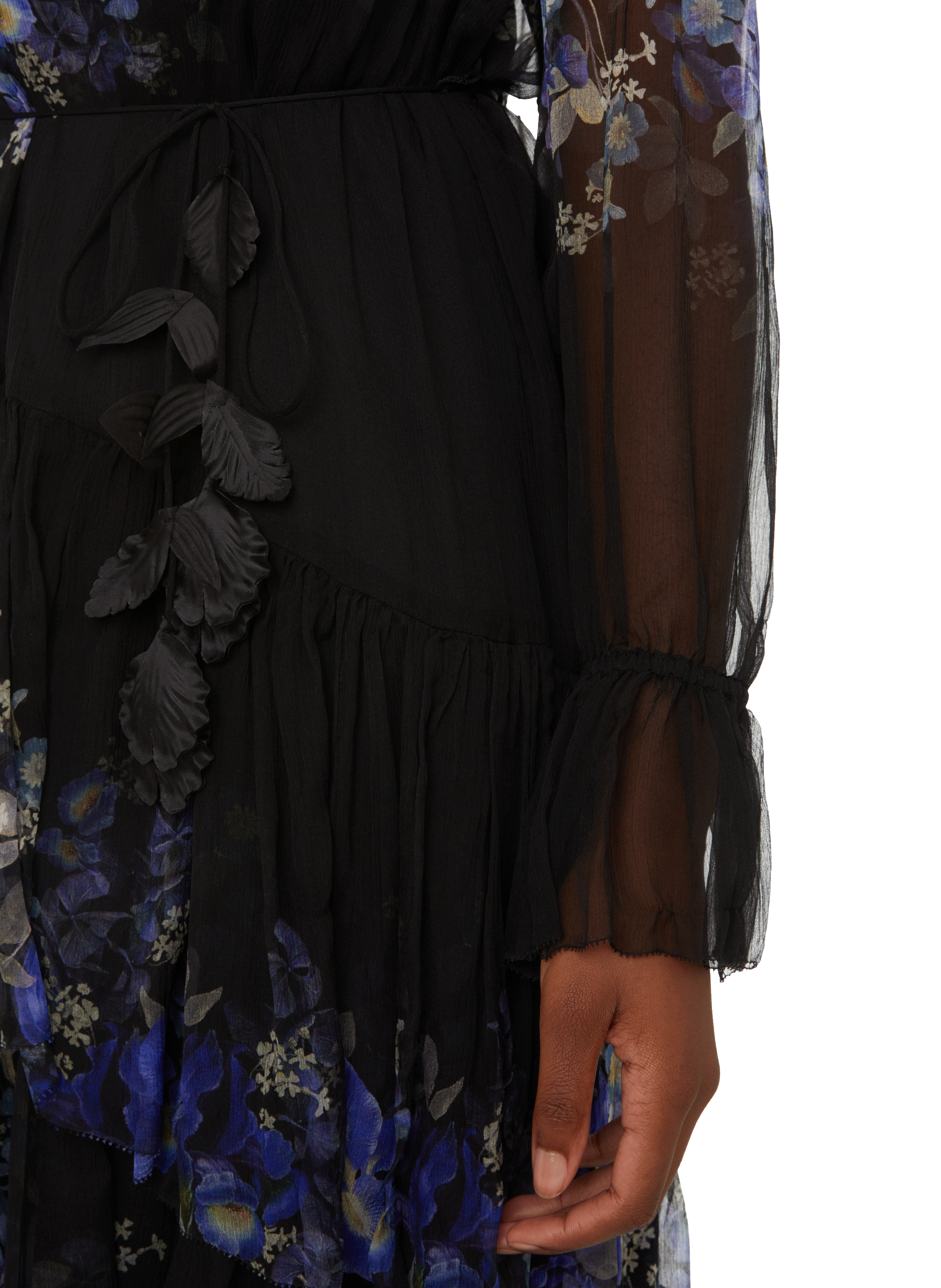 Robe midi en soie  ZIMMERMANN Multicolore