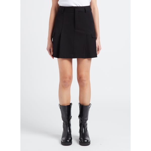 Jupe courte plissée