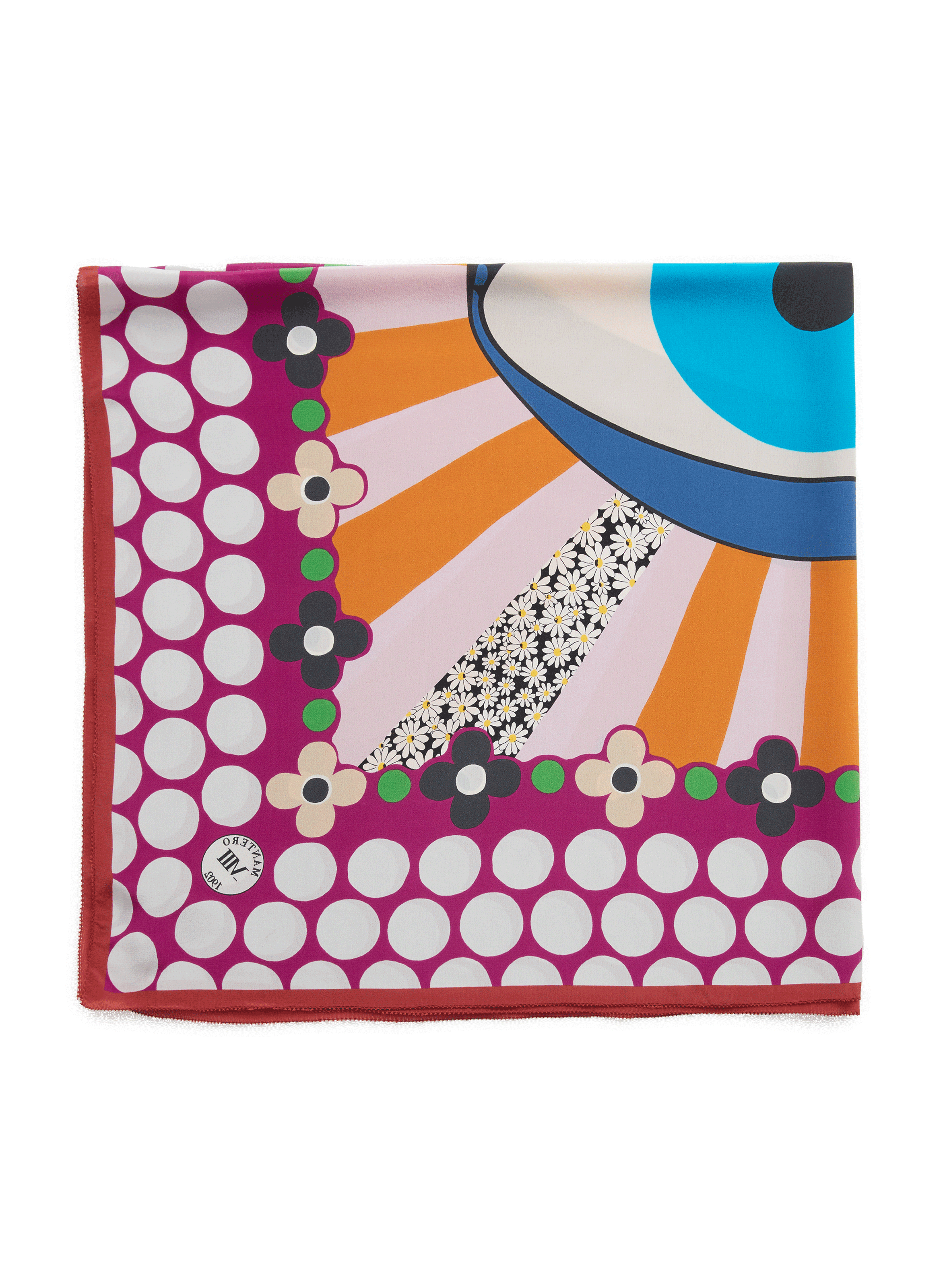 MANTERO Foulard à imprimé  Multicolore