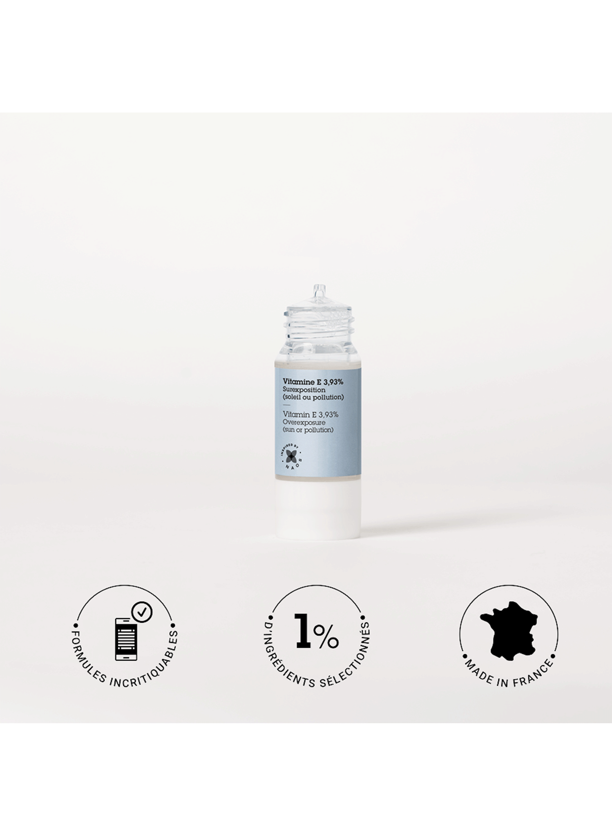 Actif pur vitamine E 3,93% ETAT PUR No color