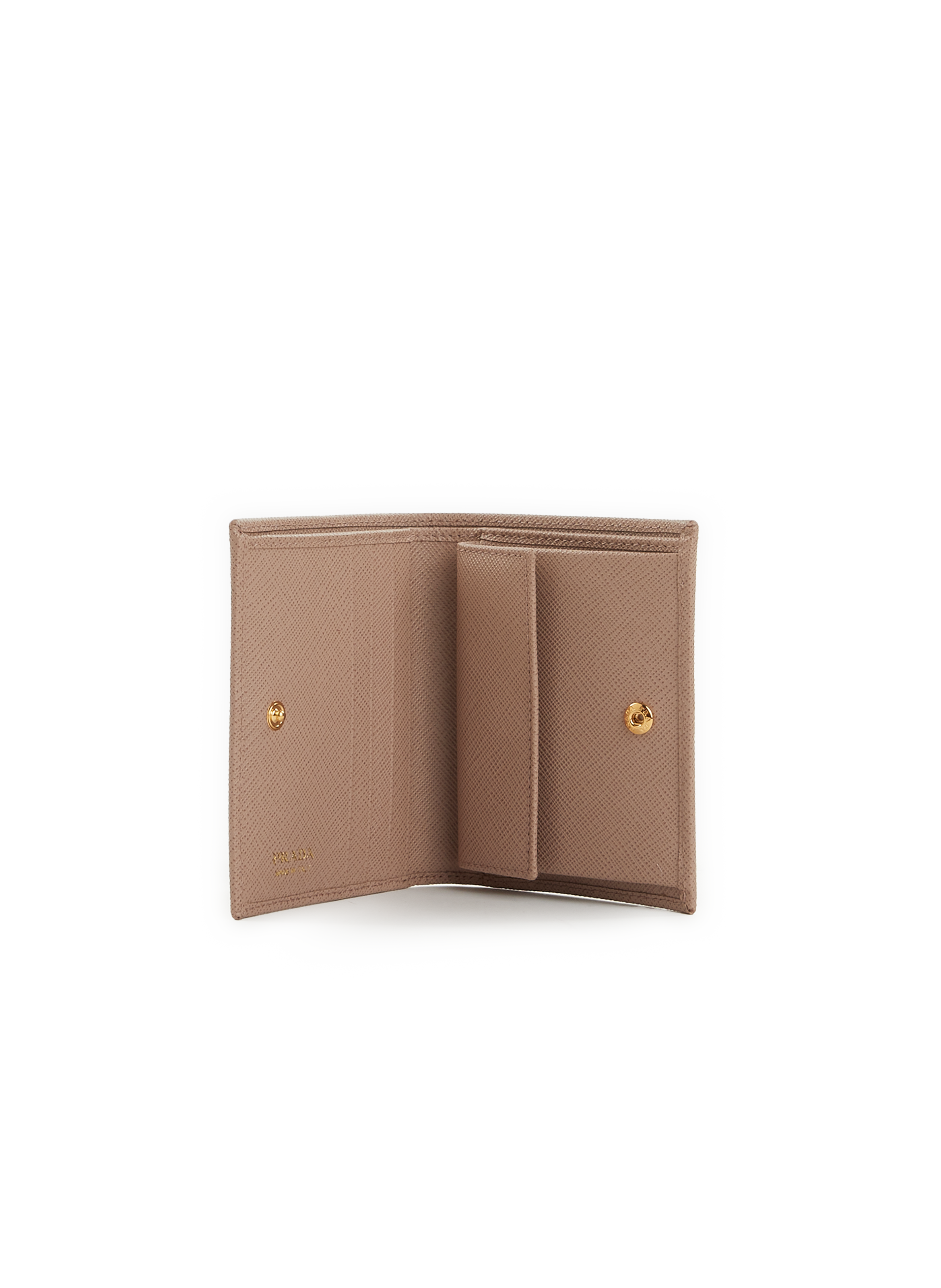 Small Saffiano leather wallet PRADA Pink