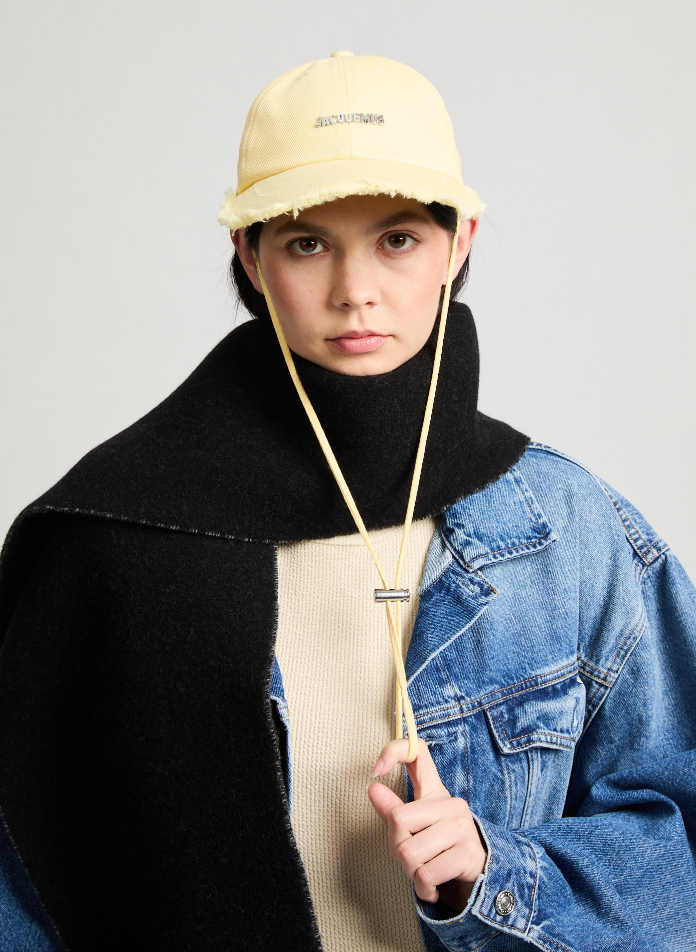 La casquette Artichaut JACQUEMUS Jaune