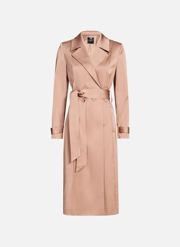 Trench satiné Eleonor Beige by GUESS GUESS Trench satiné Eleonor Beige