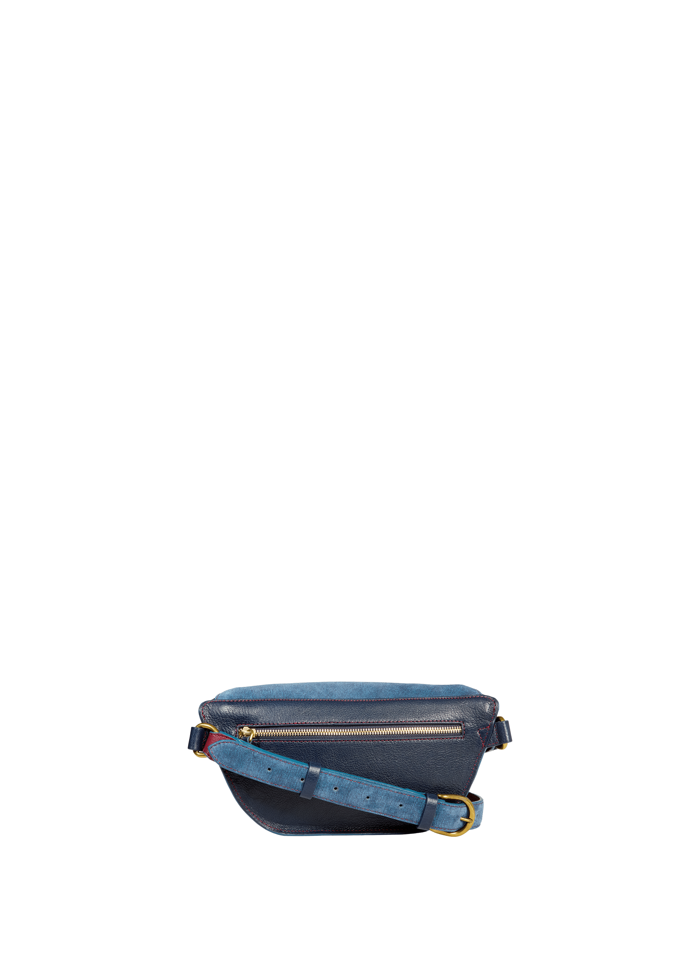 Linen Fanny Pack JÉRÔME DREYFUSS Blue