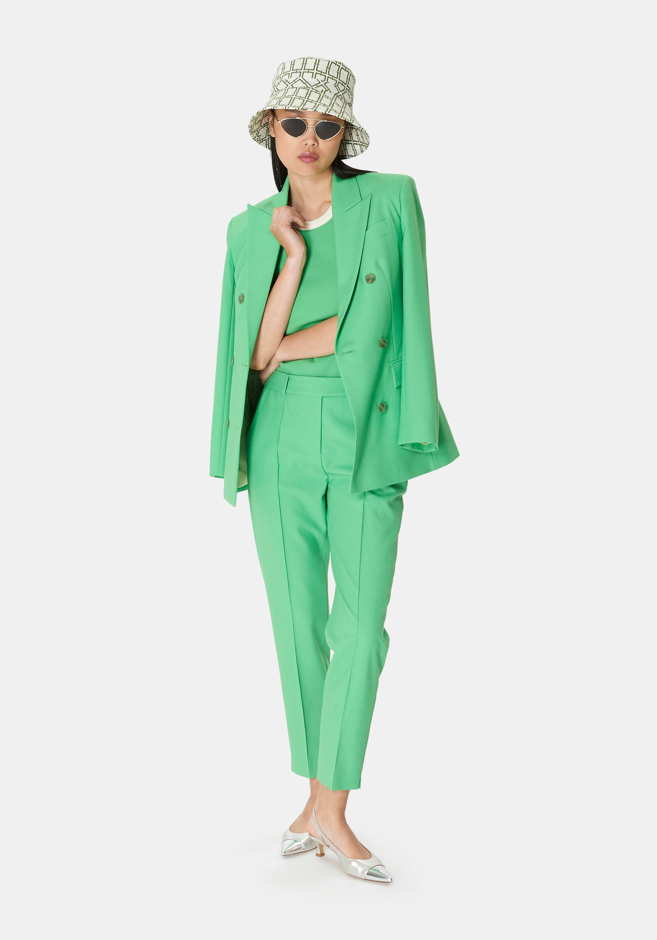 Veste viola TARA JARMON Vert