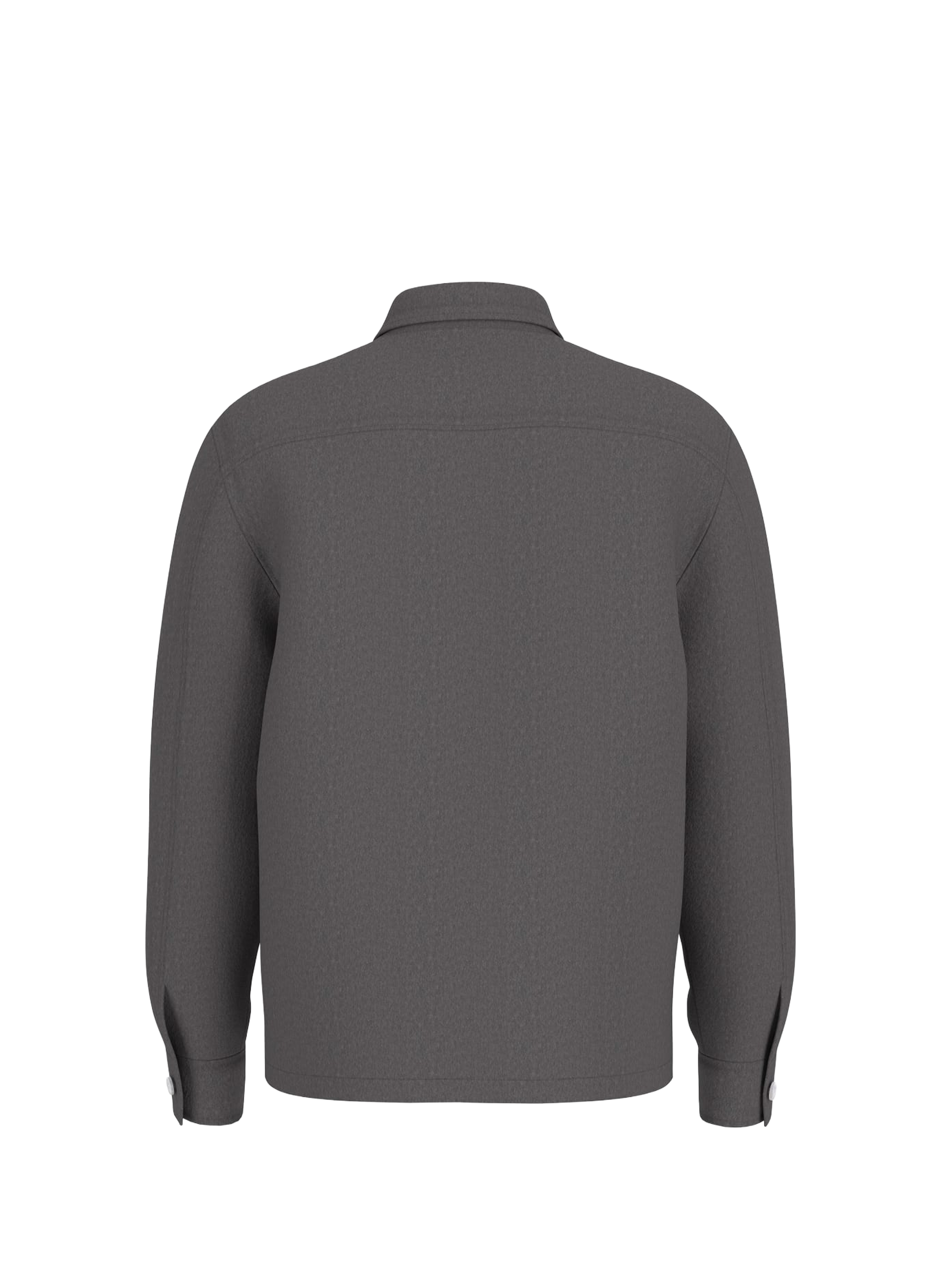 Classic collar overshirt GUESS Grey