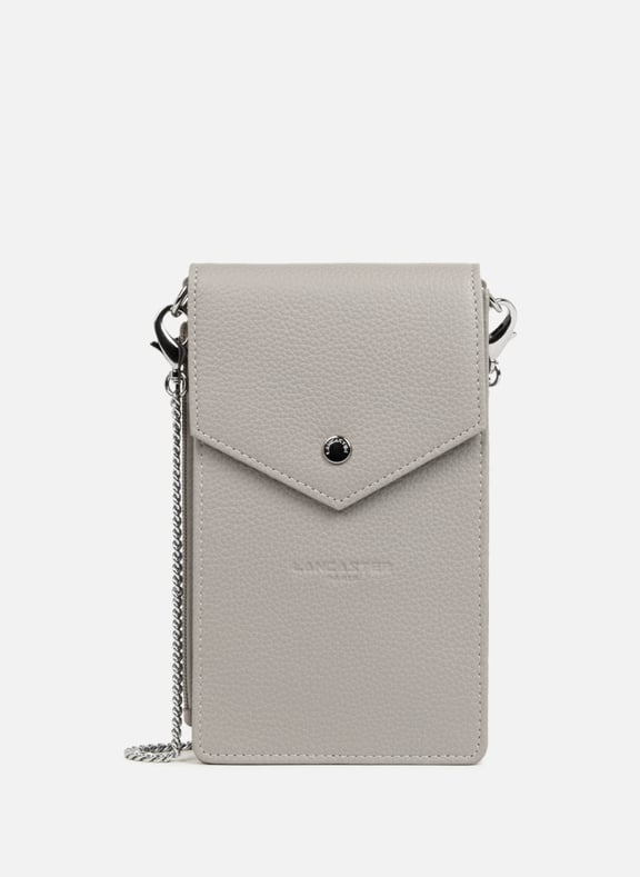 Smartphone holder - Foulonné PM Grey by LANCASTER LANCASTER Smartphone holder - Foulonné PM Grey