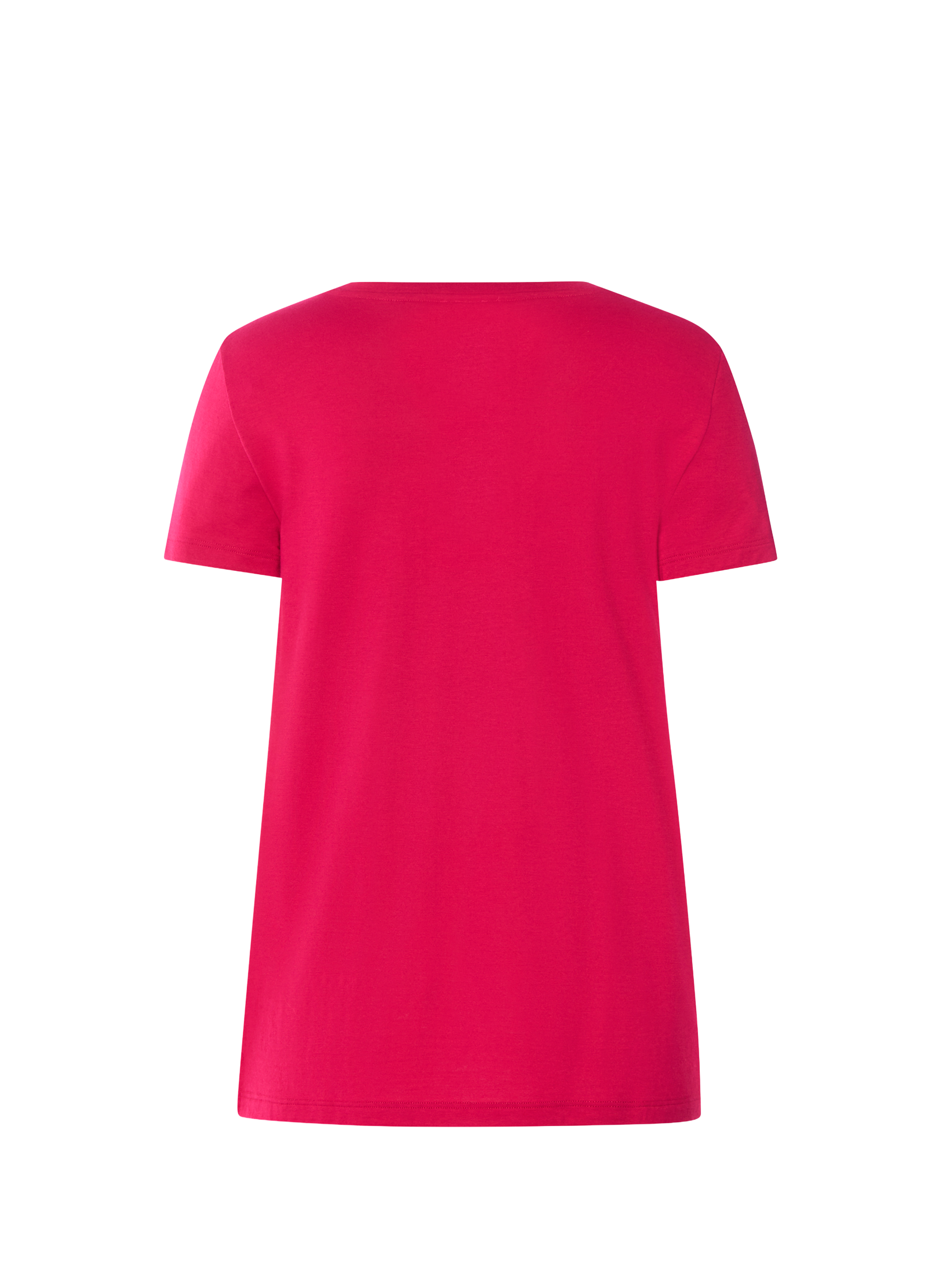 T-shirt décontracté à col en V HANRO Rose