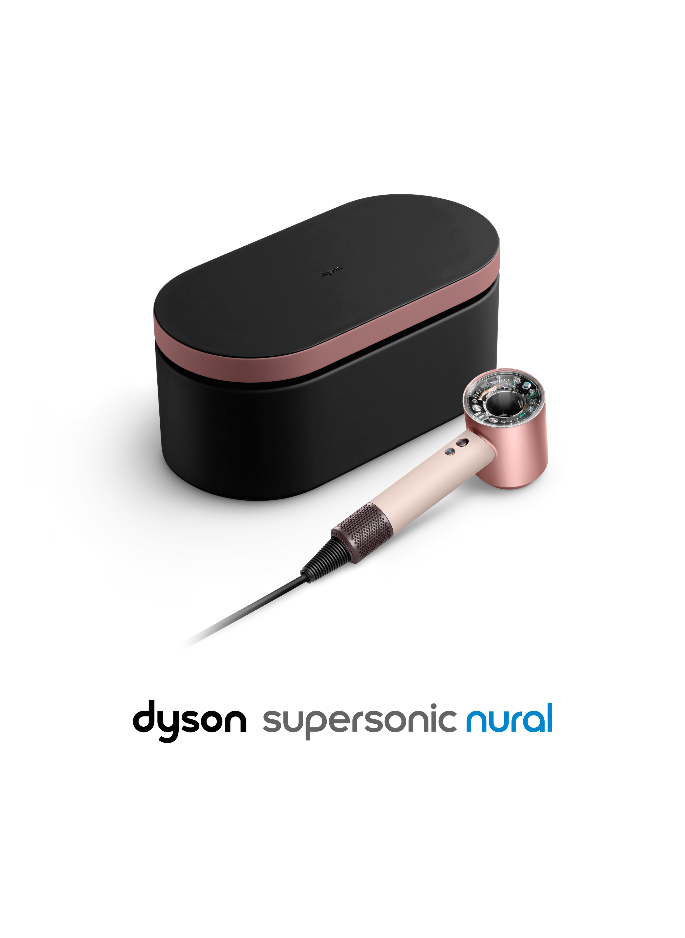 Supersonic Nural™ Cheveux bouclés à frisés or rose et céramique No color