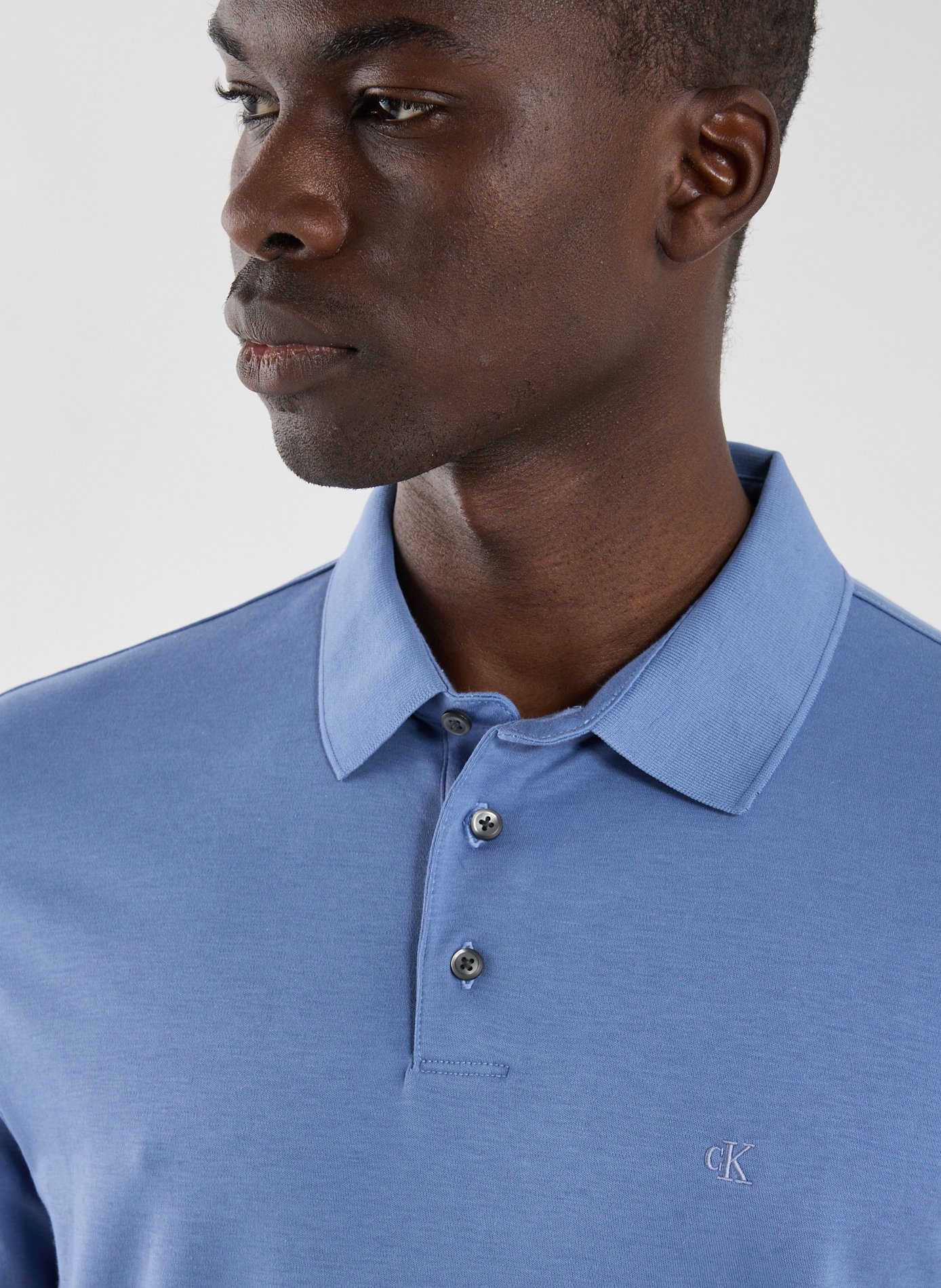  Cotton polo shirt  CALVIN KLEIN Blue