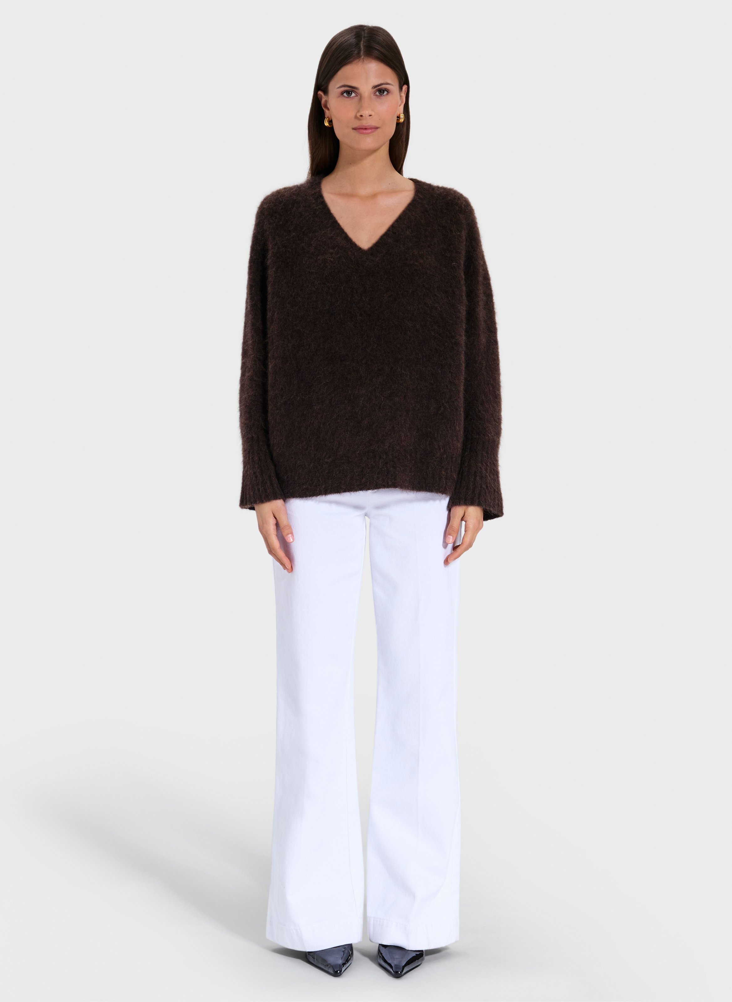 Pull  nuvola ZAPA Marron