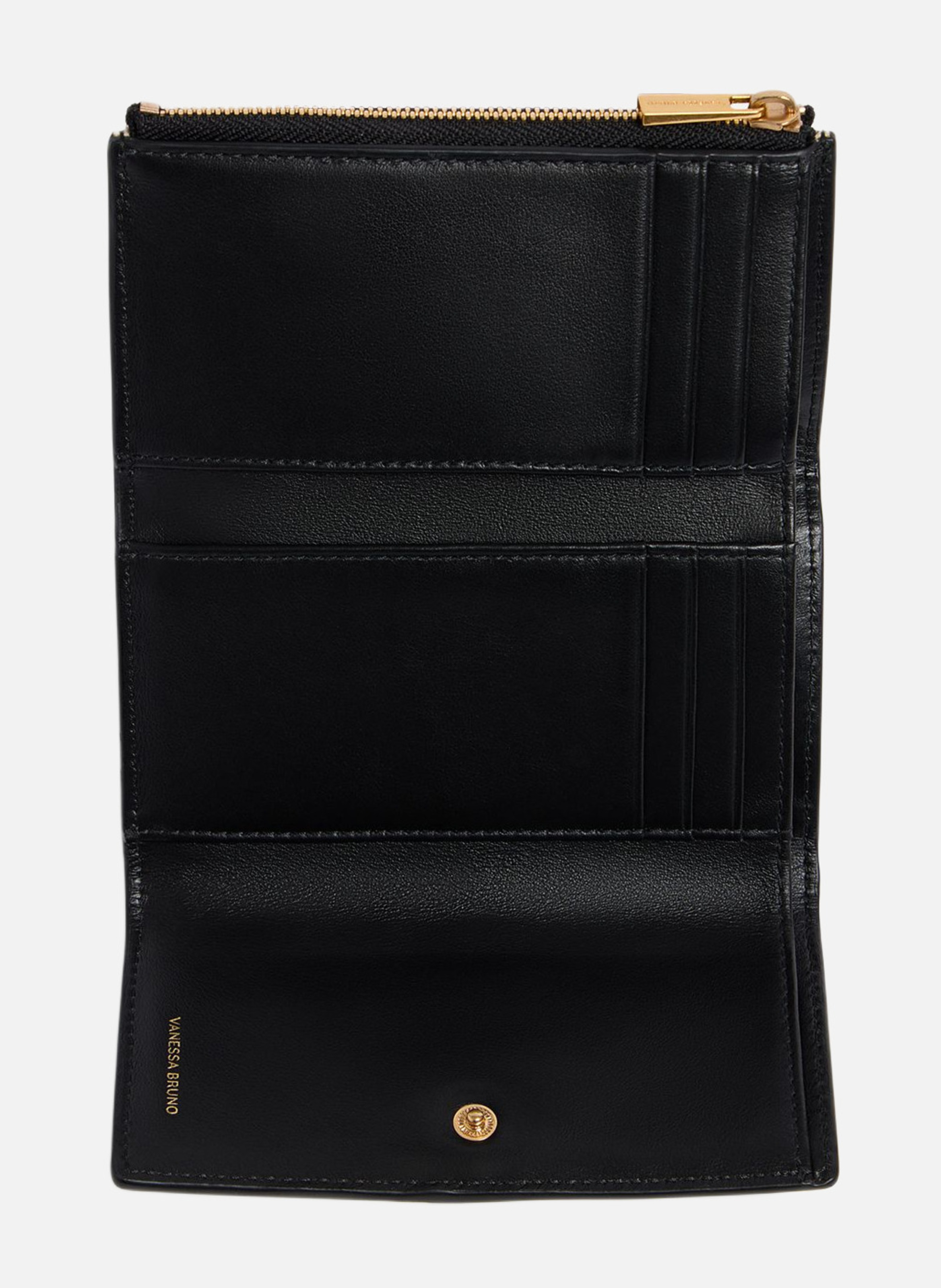 Portefeuille en cuir VANESSA BRUNO Noir